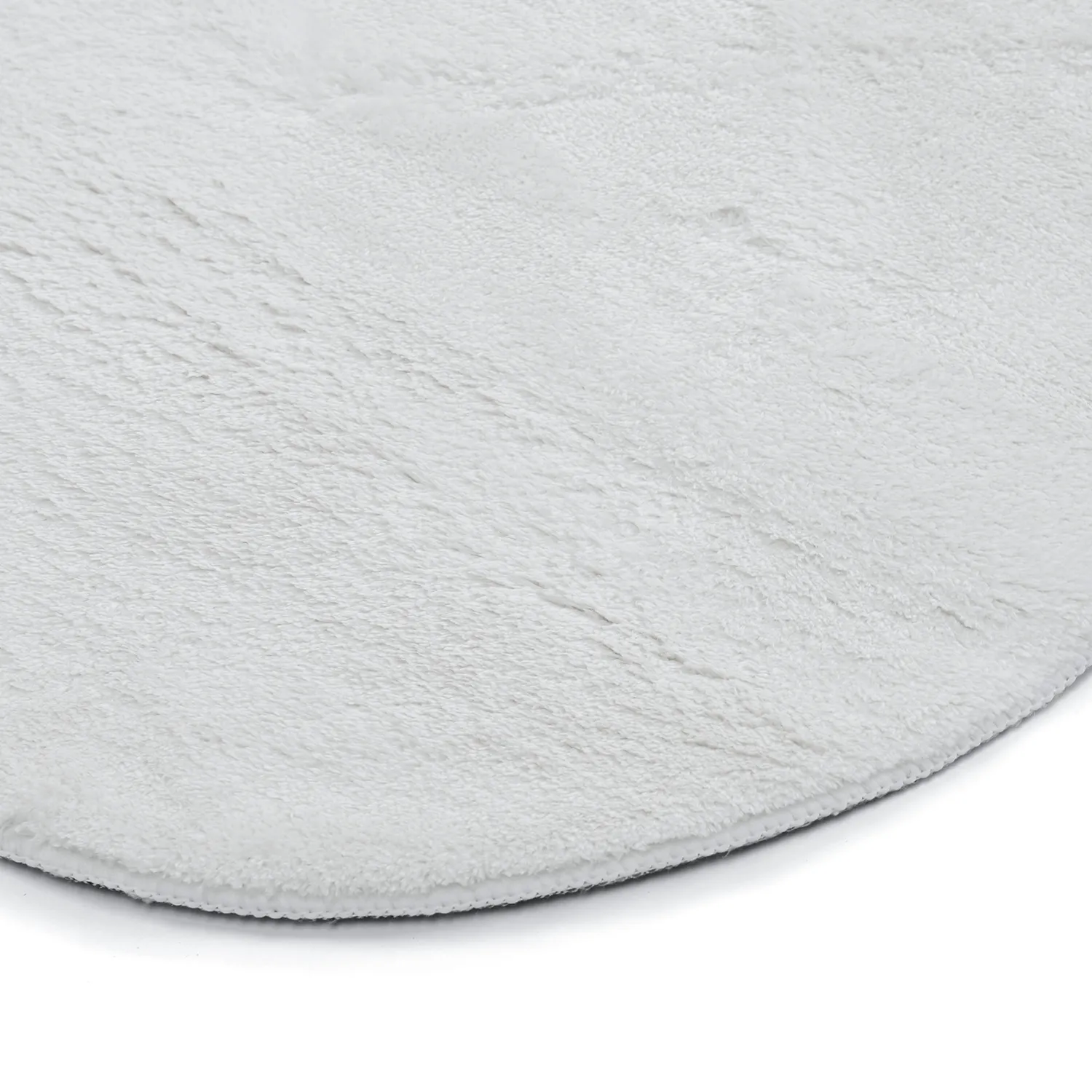 Alfombra Pasillera Ondulada - Aranga Super Soft Fur (blanco)