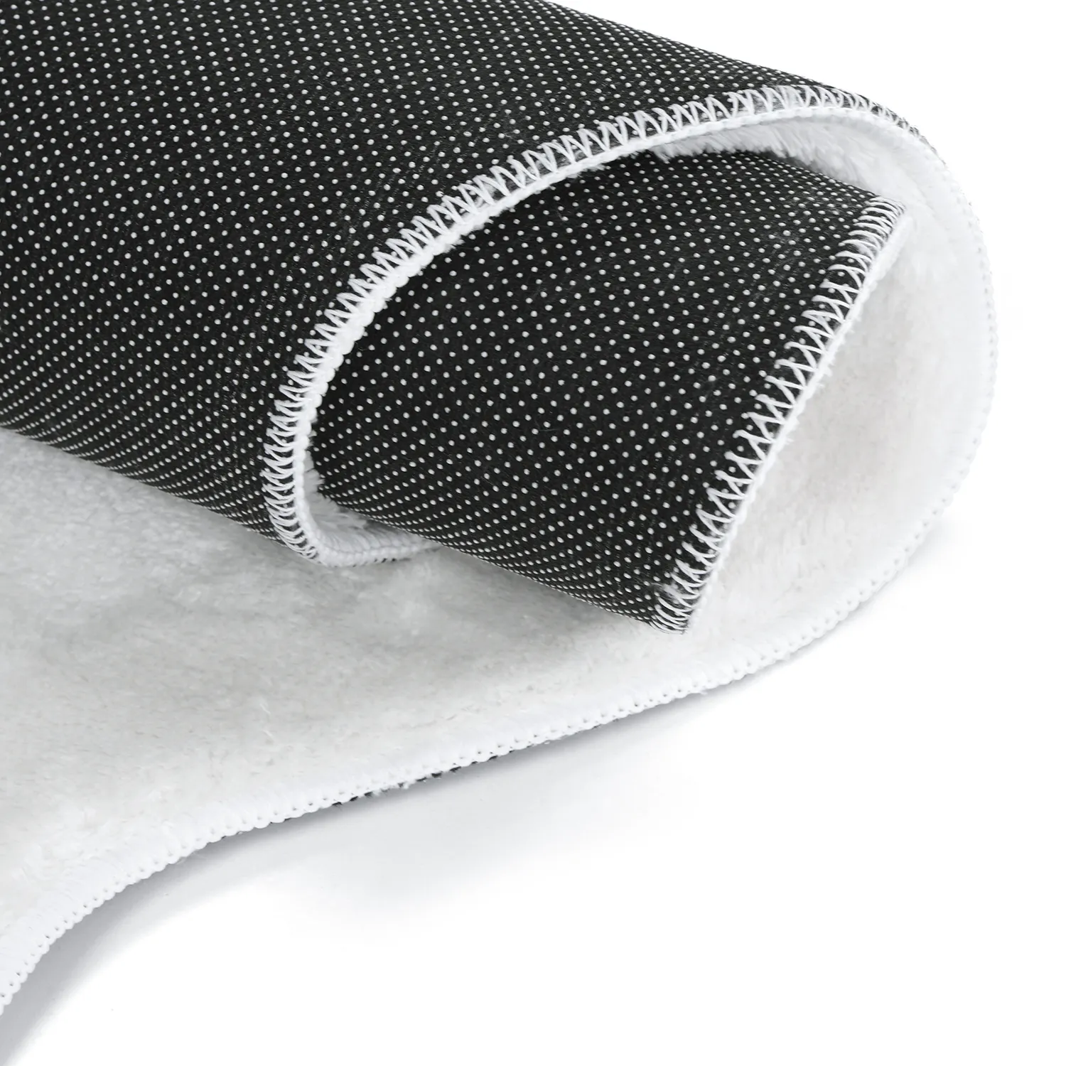 Alfombra Pasillera Ondulada - Aranga Super Soft Fur (blanco)
