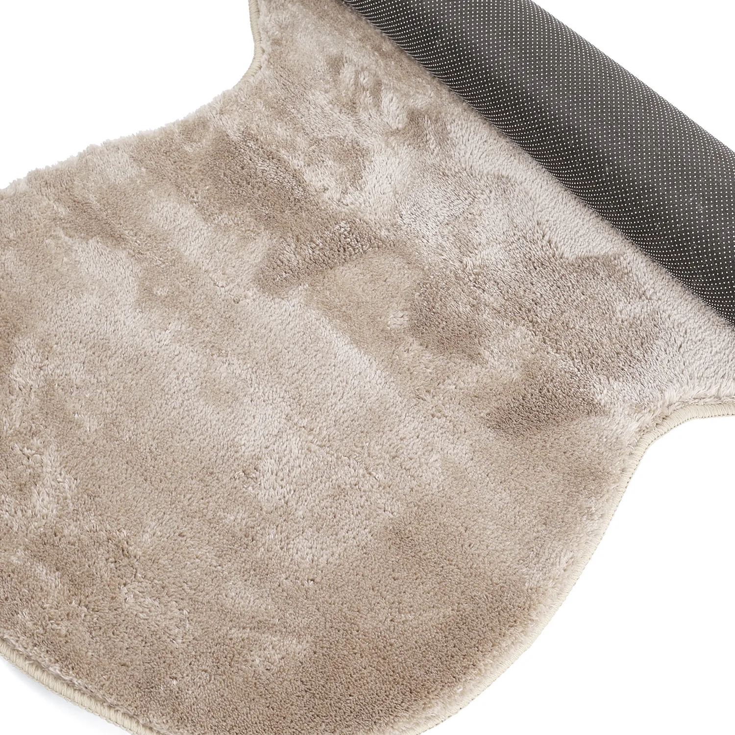Alfombra Pasillera Ondulada - Aranga Super Soft Fur (marrón)
