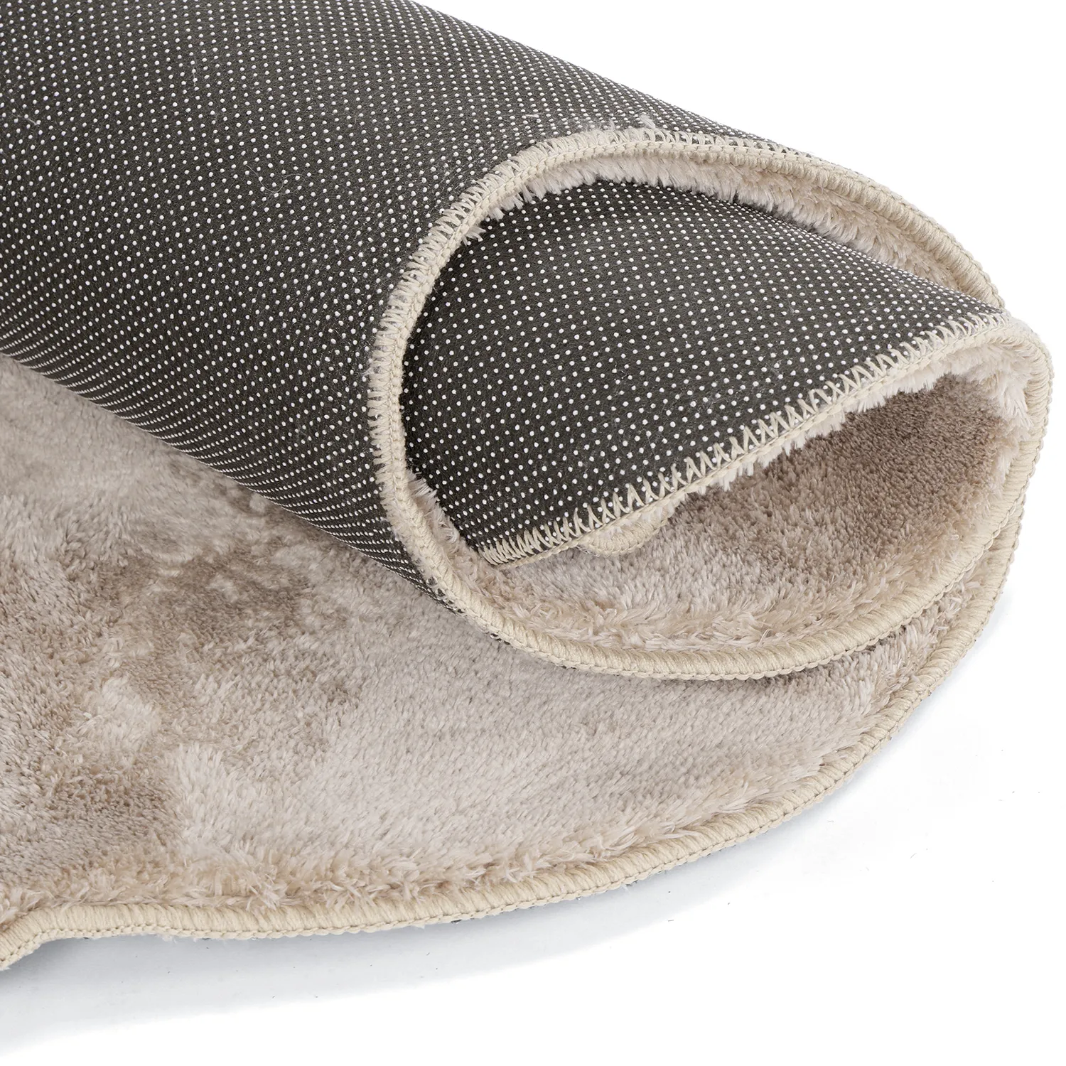 Alfombra Pasillera Ondulada - Aranga Super Soft Fur (marrón)
