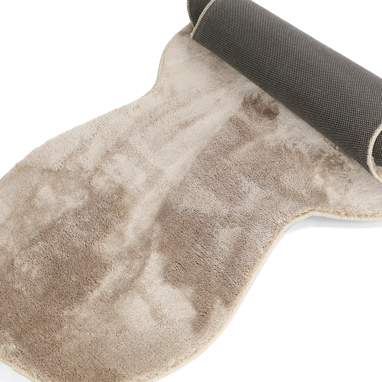 Alfombra Pasillera Ondulada - Aranga Super Soft Fur (marrón)