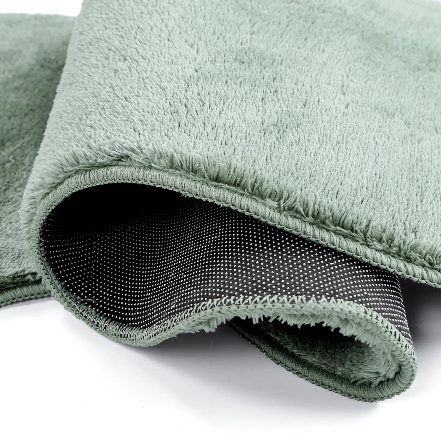 Alfombra Pasillera Ondulada - Aranga Super Soft Fur (verde)