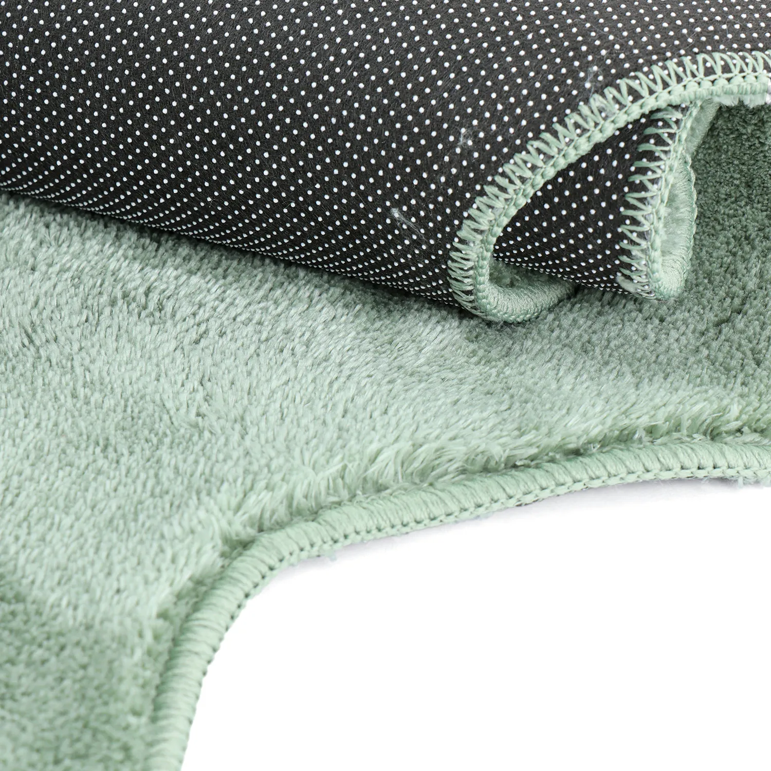 Alfombra Pasillera Ondulada - Aranga Super Soft Fur (verde)
