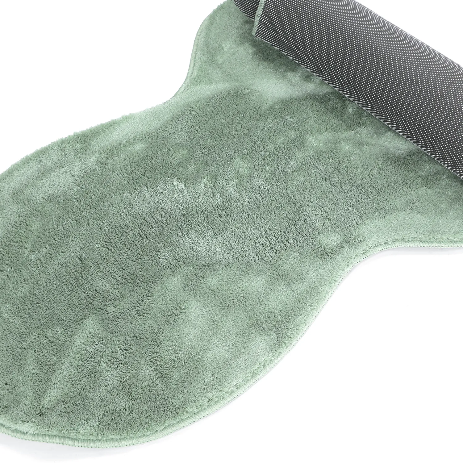 Alfombra Pasillera Ondulada - Aranga Super Soft Fur (verde)