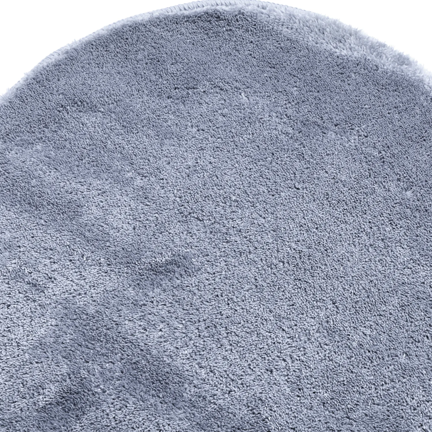 Alfombra Pasillera Ondulada - Aranga Super Soft Fur (azul acero)