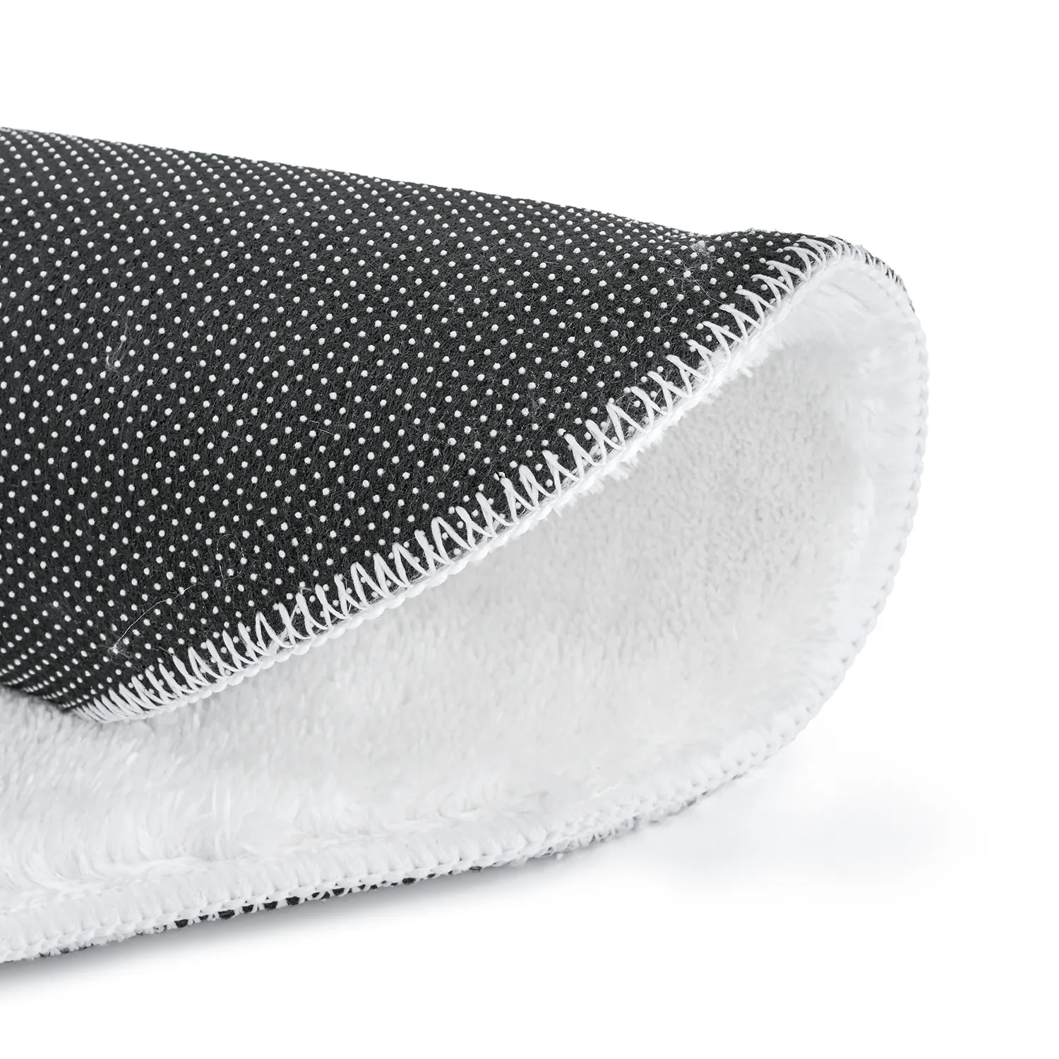 Alfombra Pasillera Ondulada - Aranga Super Soft Fur (blanco)