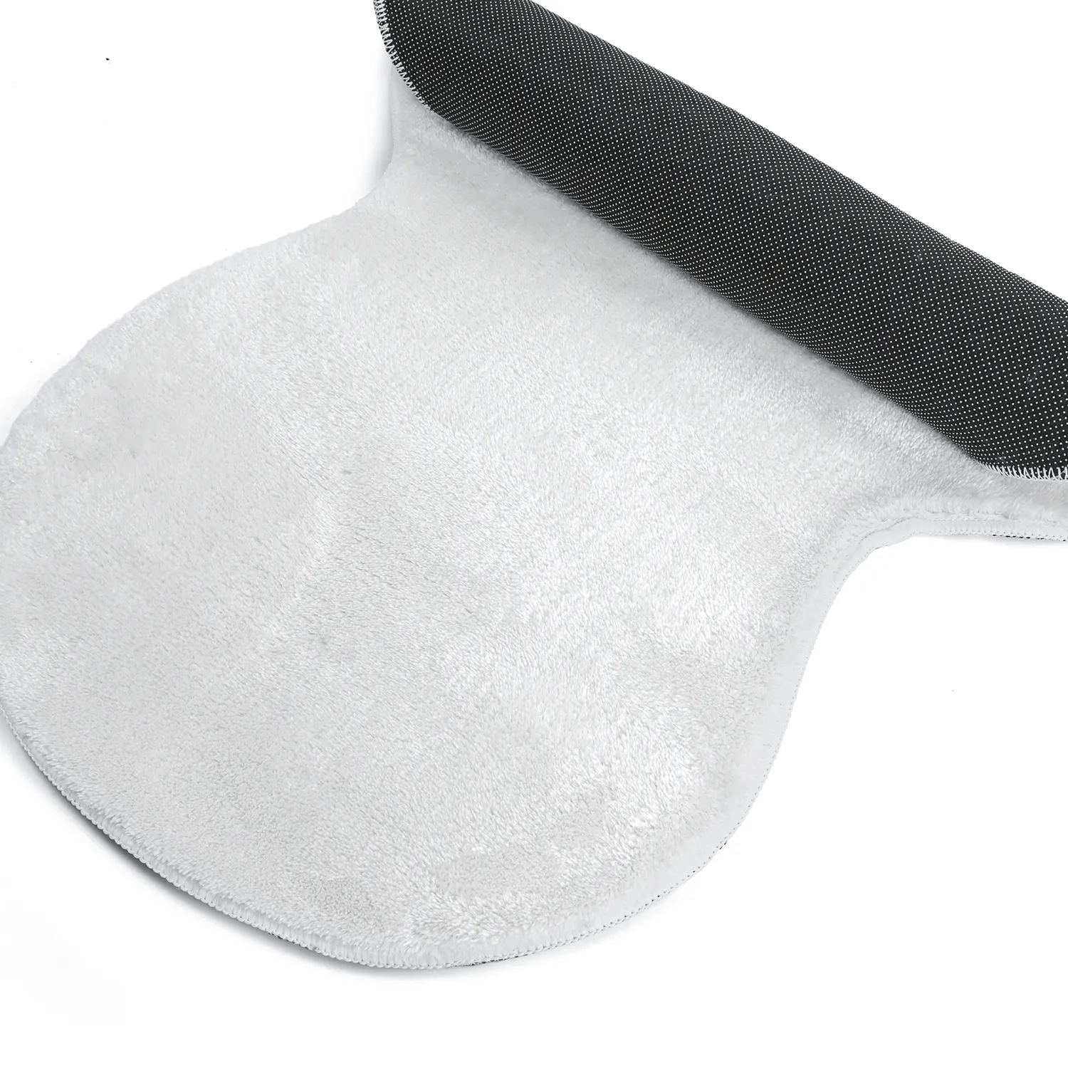 Alfombra Pasillera Ondulada - Aranga Super Soft Fur (blanco)