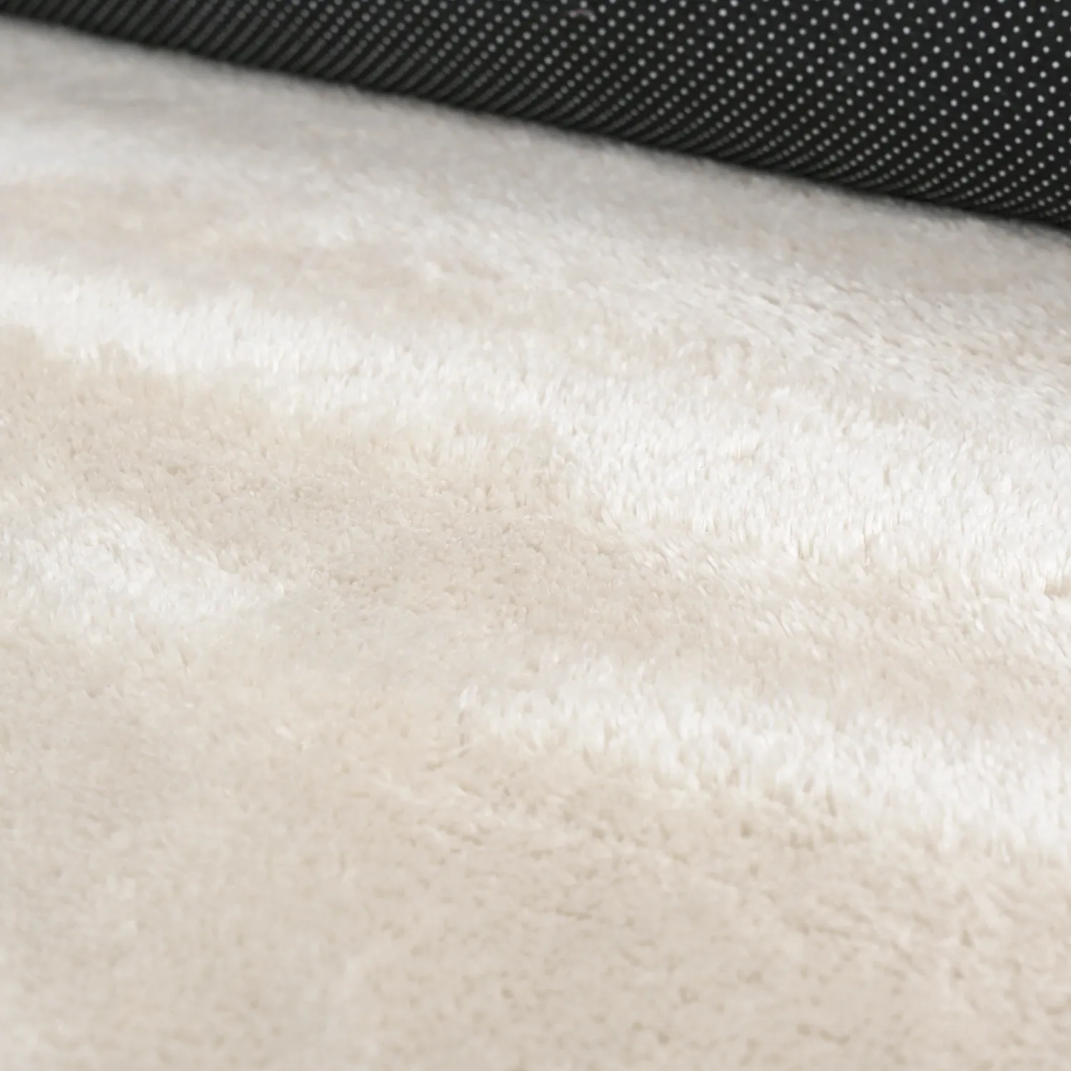 Alfombra Redonda Ondulada - Aranga Super Soft Fur (beige)