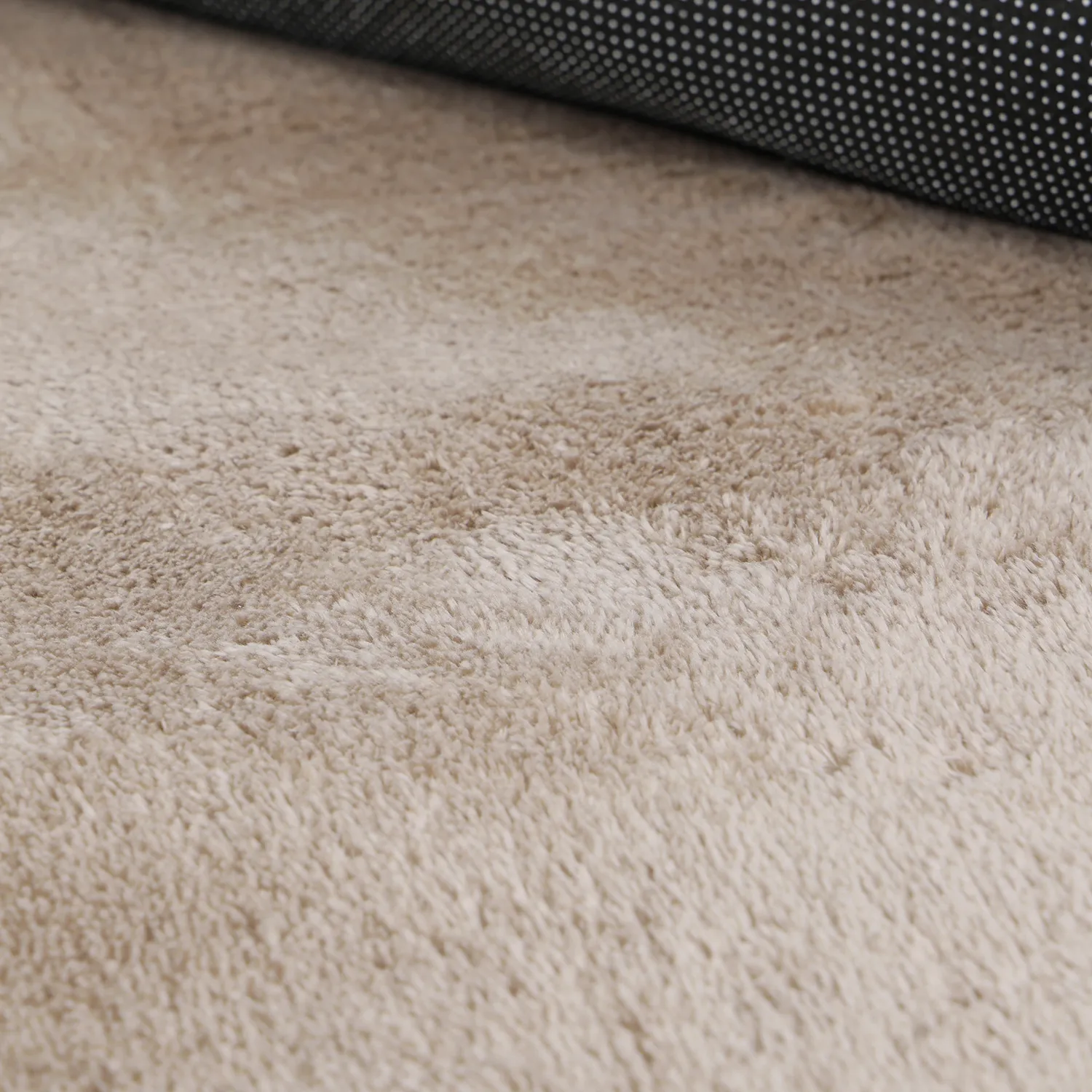 Alfombra Redonda Ondulada - Aranga Super Soft Fur (marrón)