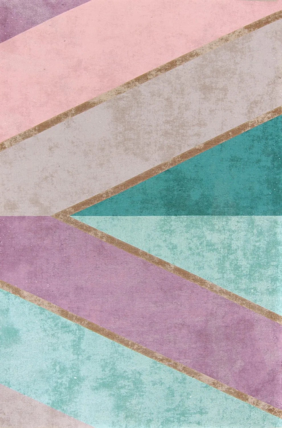 Alfombra Wilton - Sanya (azul/multi)
