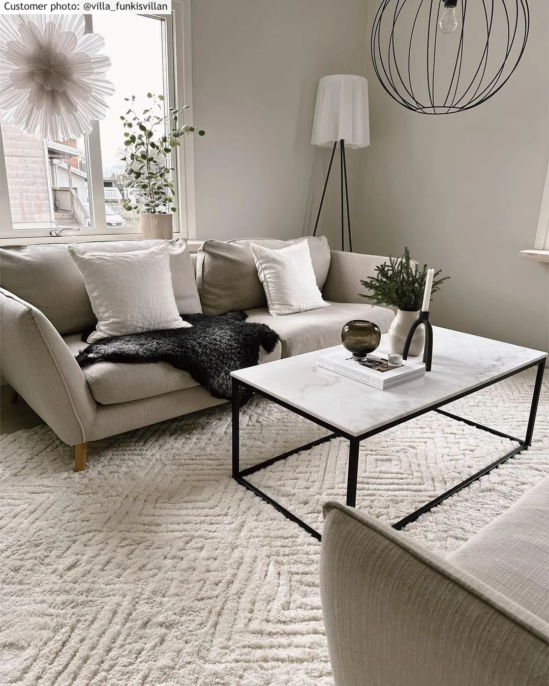 Alfombras de pelo largo - Stettin (offwhite)