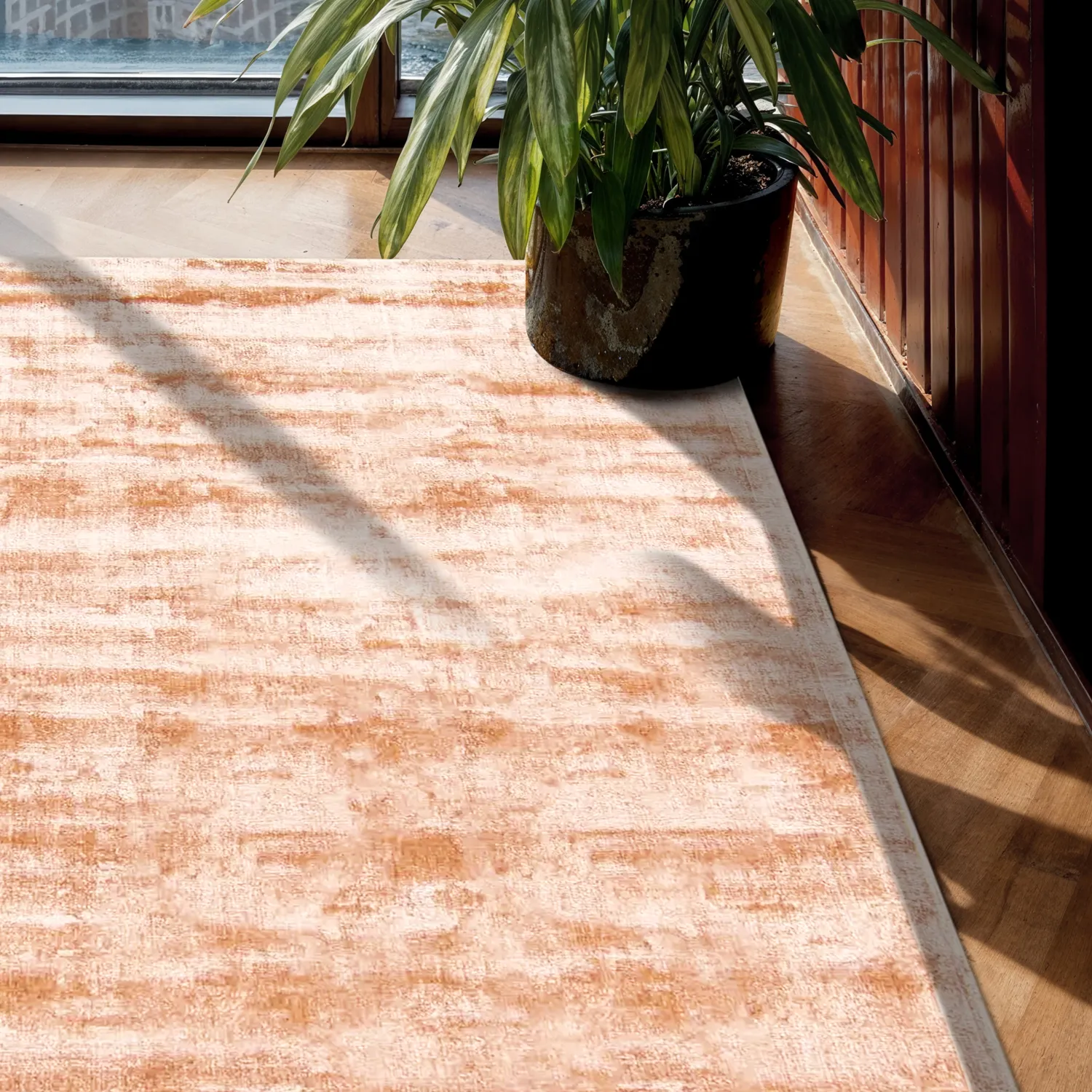 Alfombra de Viscosa - Jodhpur Special Luxury Edition (albaricoque)