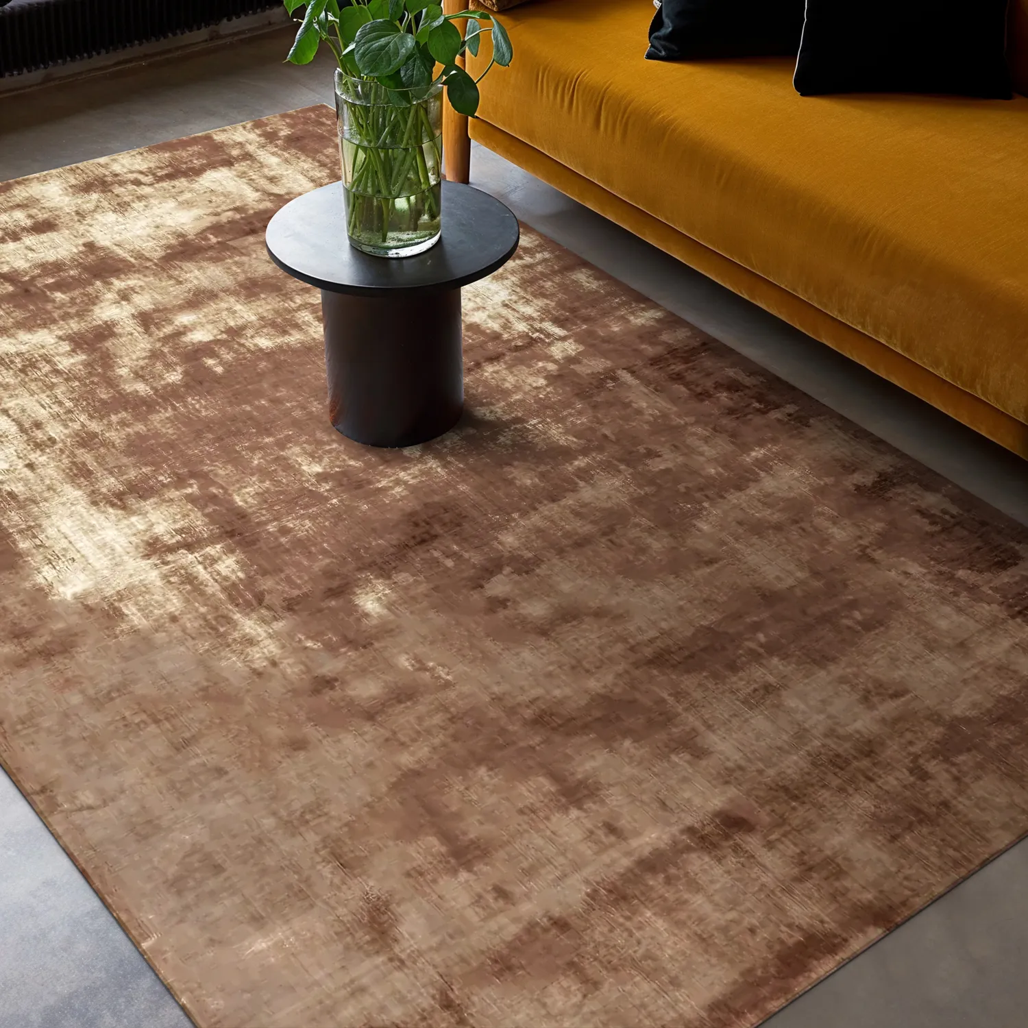 Alfombra de Viscosa - Jodhpur Special Luxury Edition (marrón)