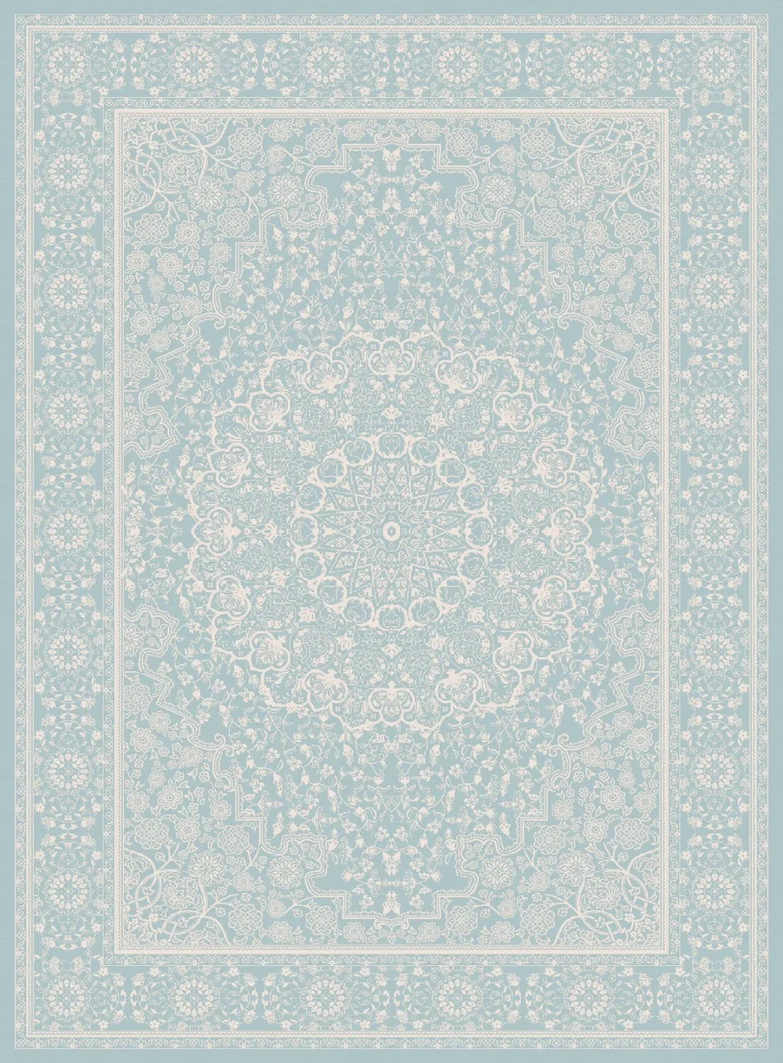 Alfombra Wilton - Vivian (azul)