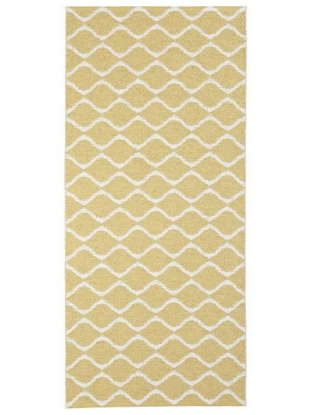 Alfombra de plástico - Horredsmattan Wave (amarillo)