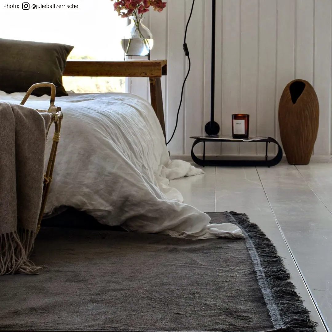 Alfombra Wilton - Art Silk (negro)