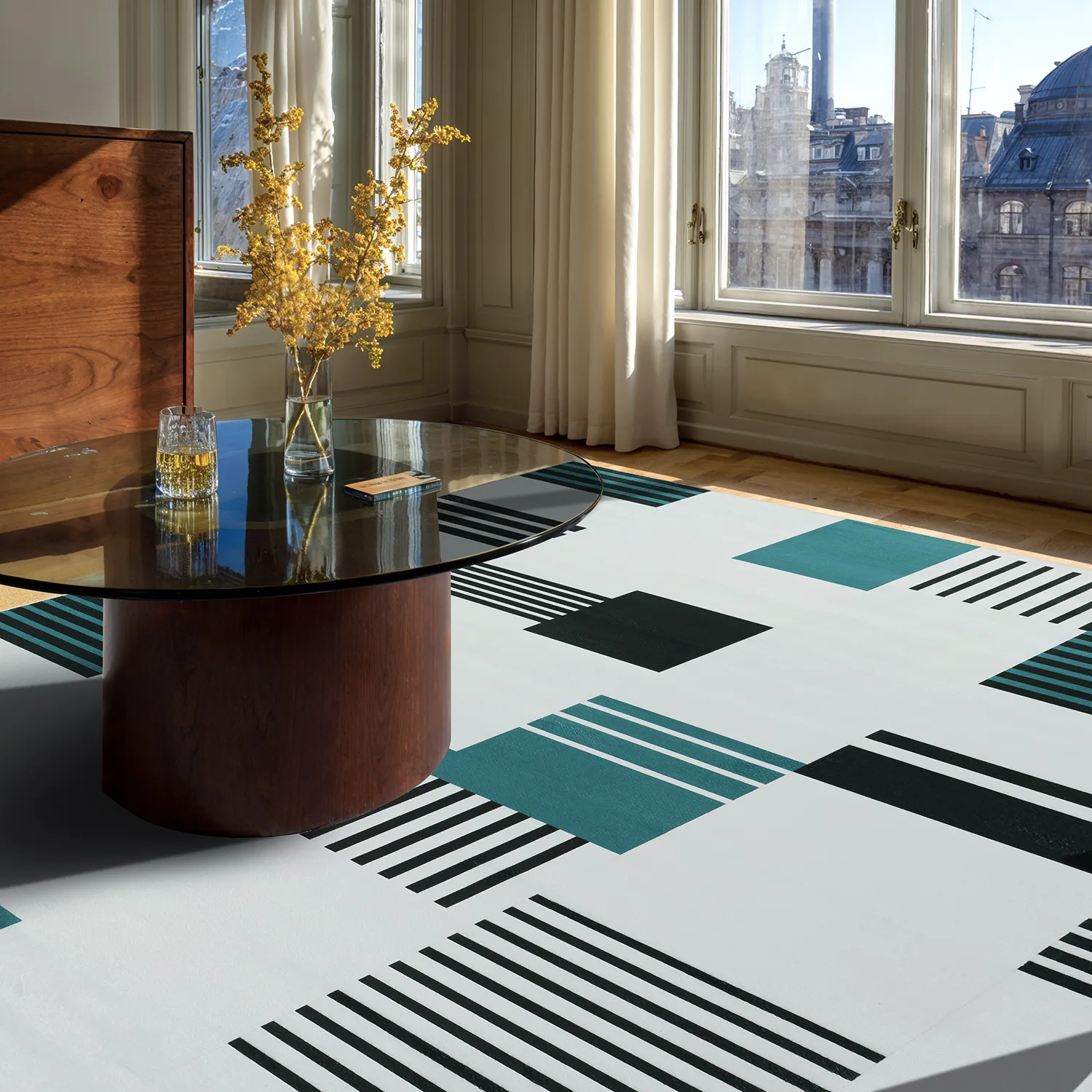 Alfombra Wilton - Banff (verde)