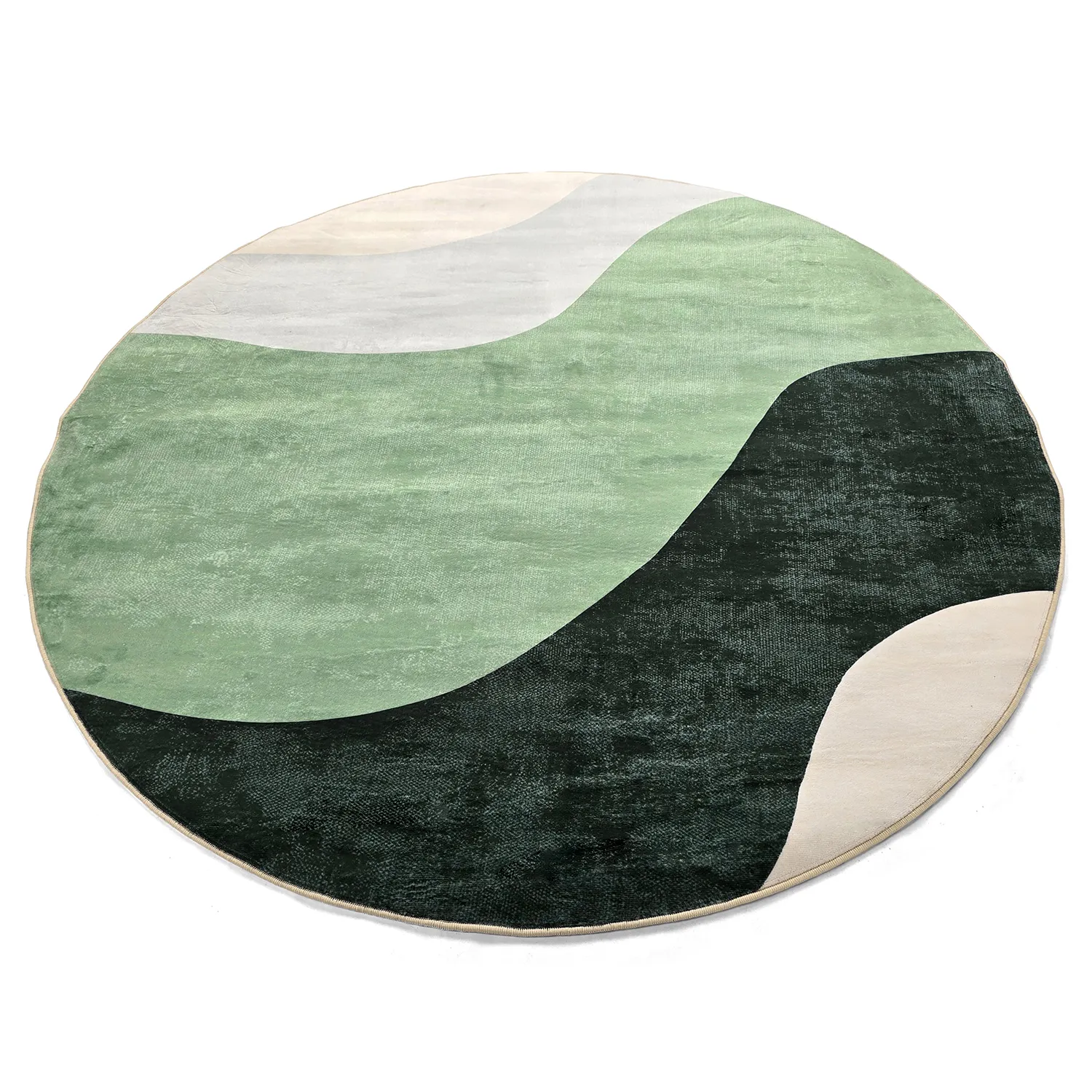 Alfombras redondeadas - Barcelona (verde)
