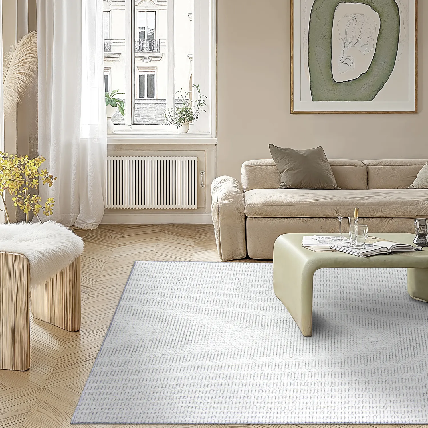 Alfombras de Interior/Exterior - Bergen (plata)