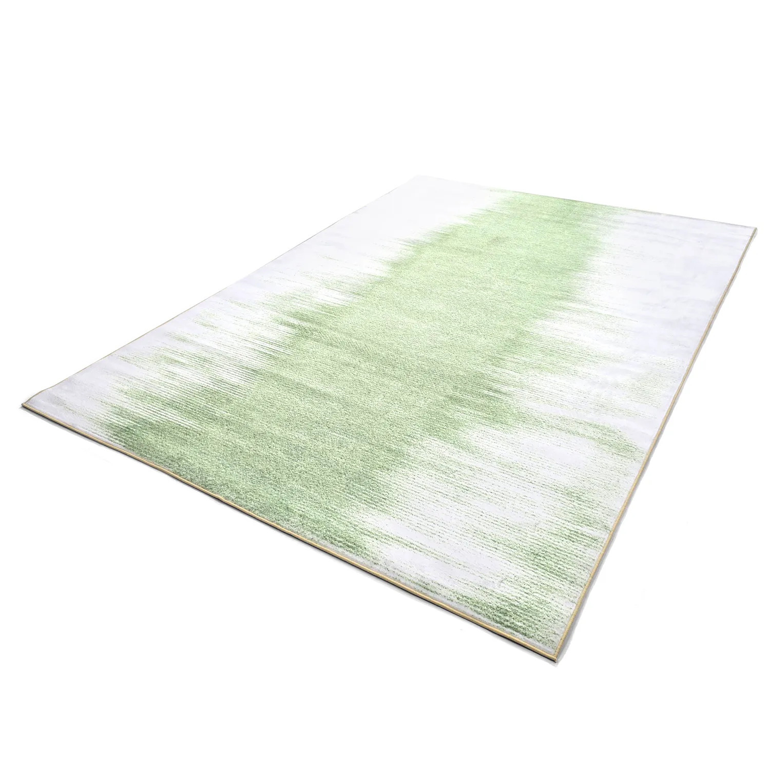 Alfombra Wilton - Cara (verde claro/beige)