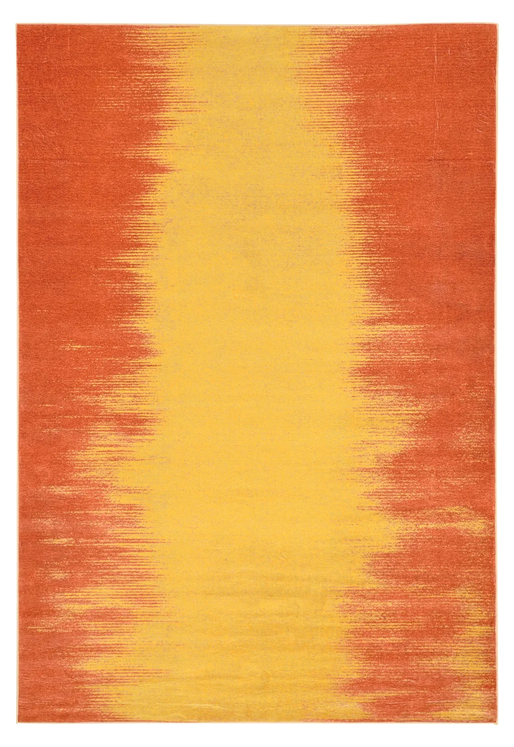 Alfombra Wilton - Cara (naranja/amarillo)