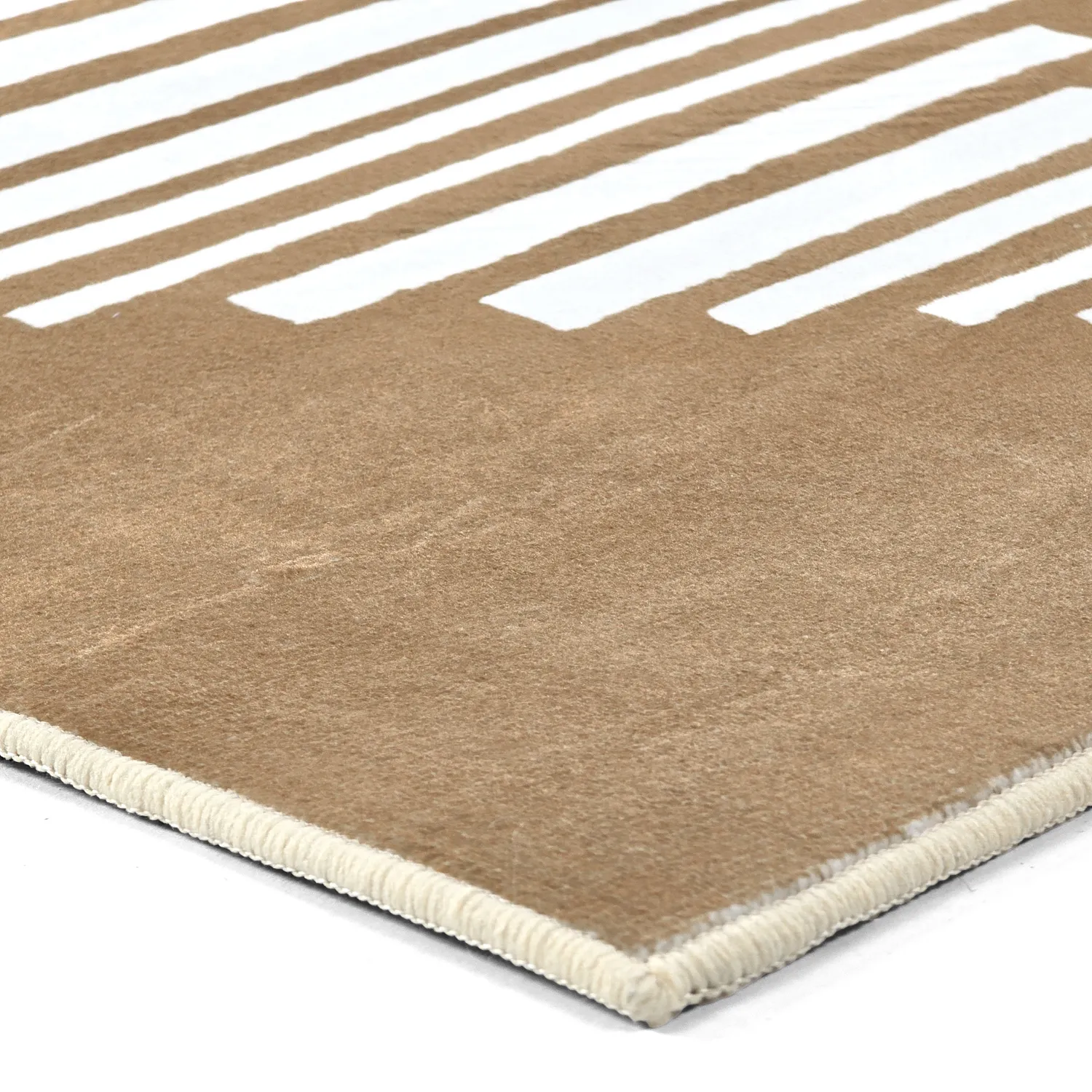 Alfombra Wilton - Carmen (marrón/blanco)