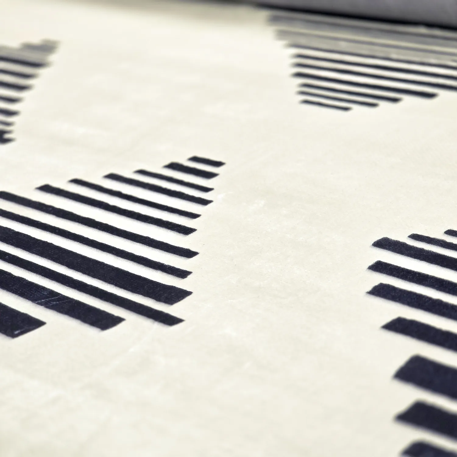 Alfombra Wilton - Carmen (crema/negro)