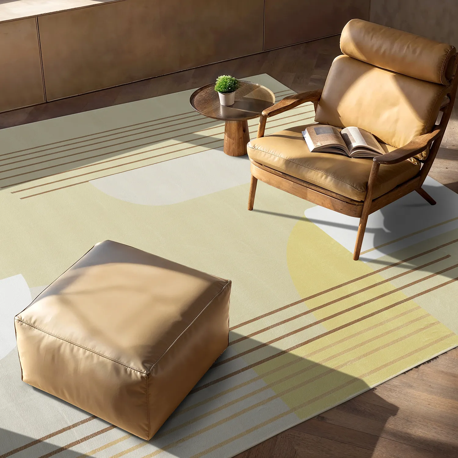 Alfombra Wilton - Delft (beige/multicolor)