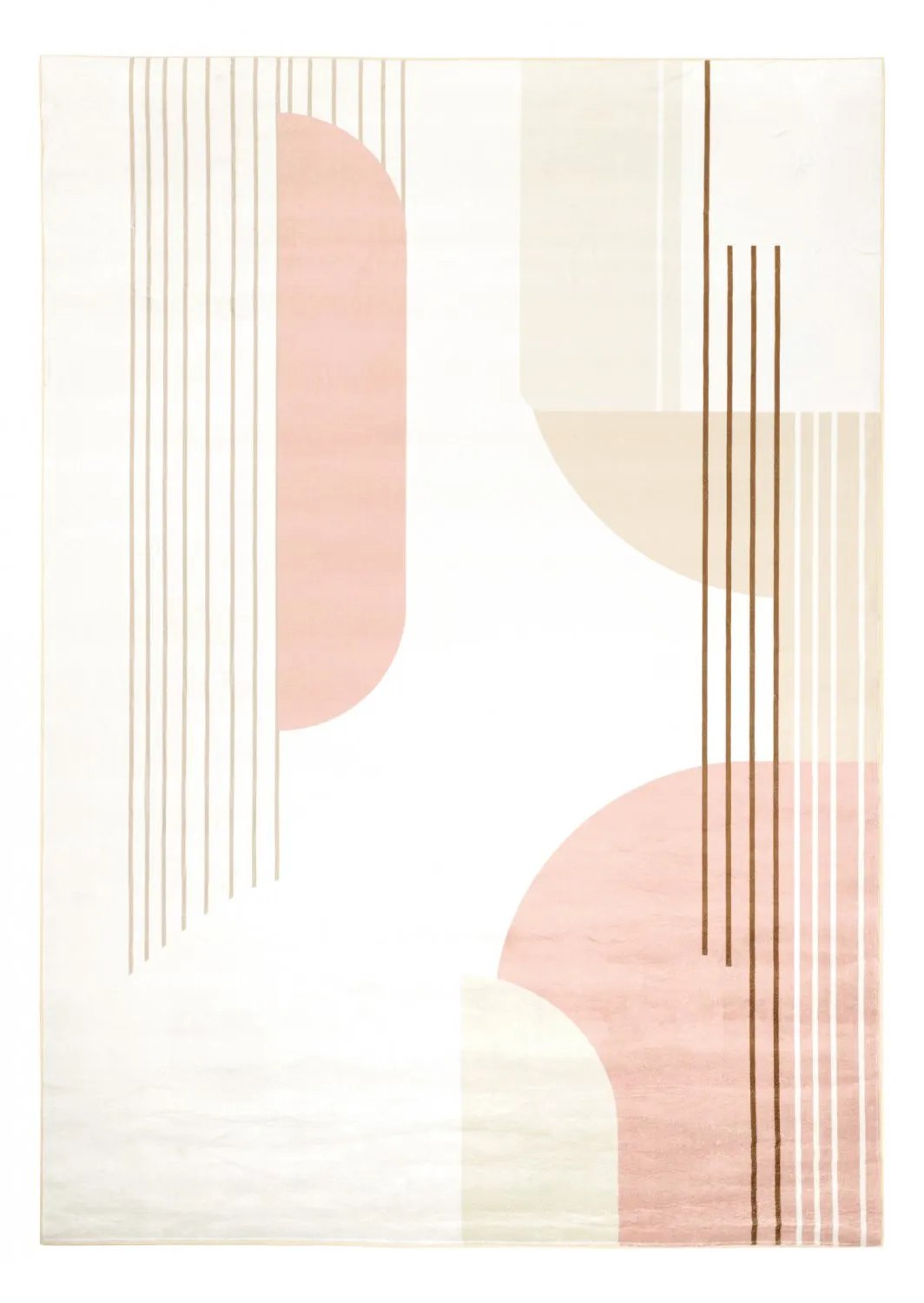 Alfombra Wilton - Delft (rosa/multicolor)