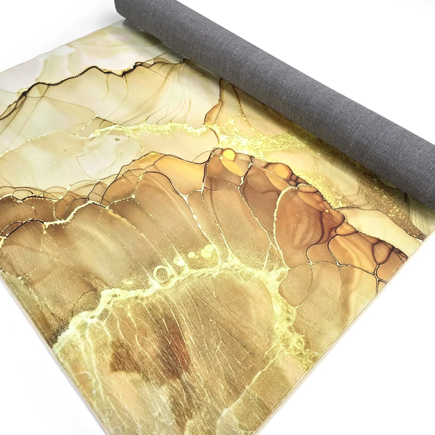 Alfombra Wilton - Etienne (beige/dorado)