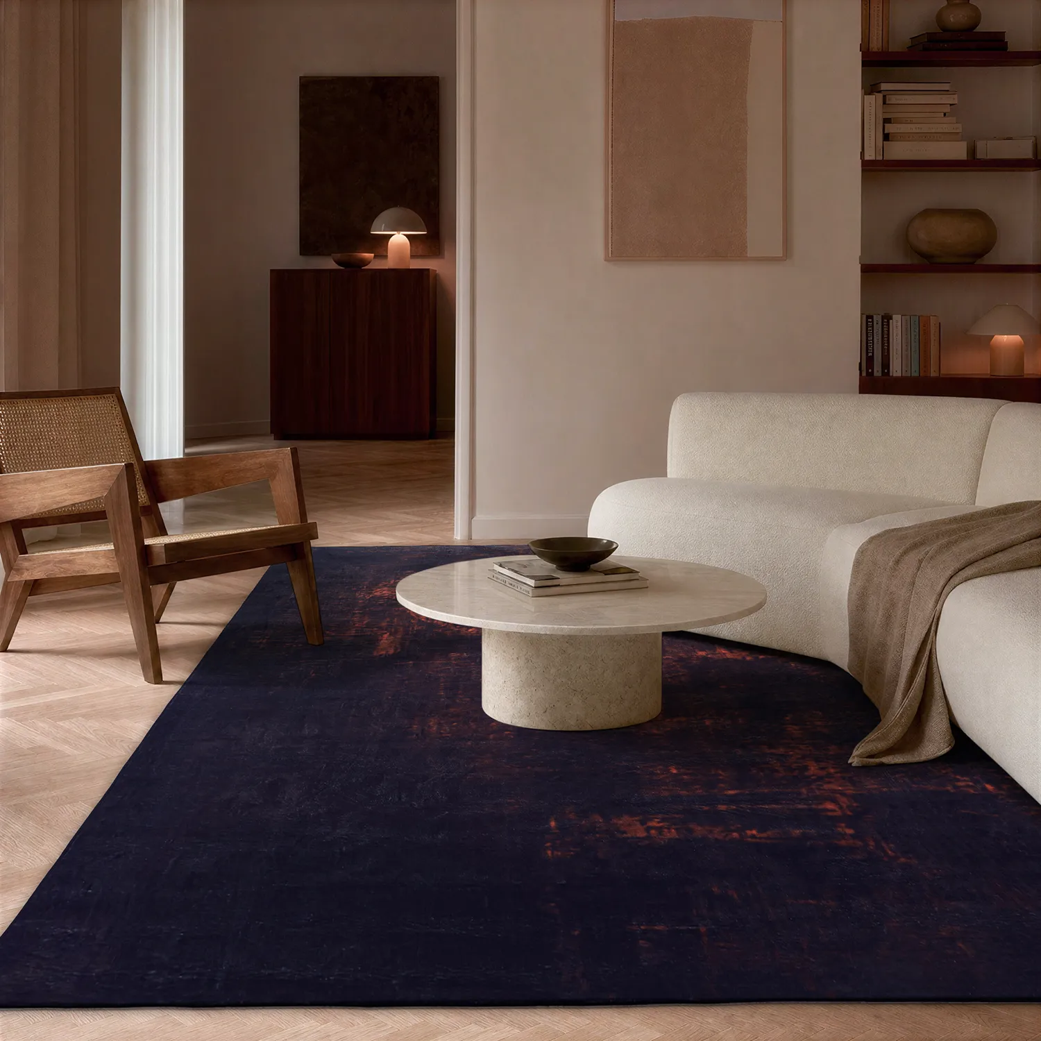 Alfombra Wilton - Frome (rojo)