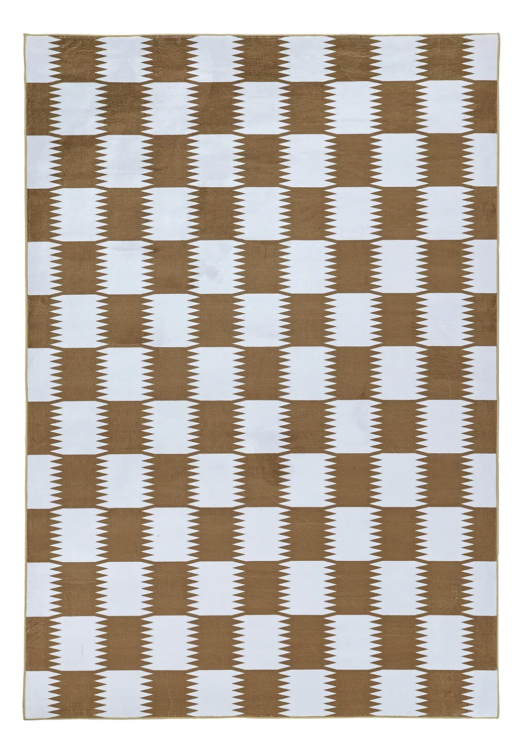 Alfombra Wilton - Gobi (marrón/blanco)
