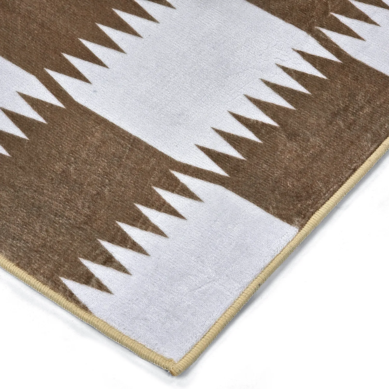 Alfombra Wilton - Gobi (marrón/blanco)