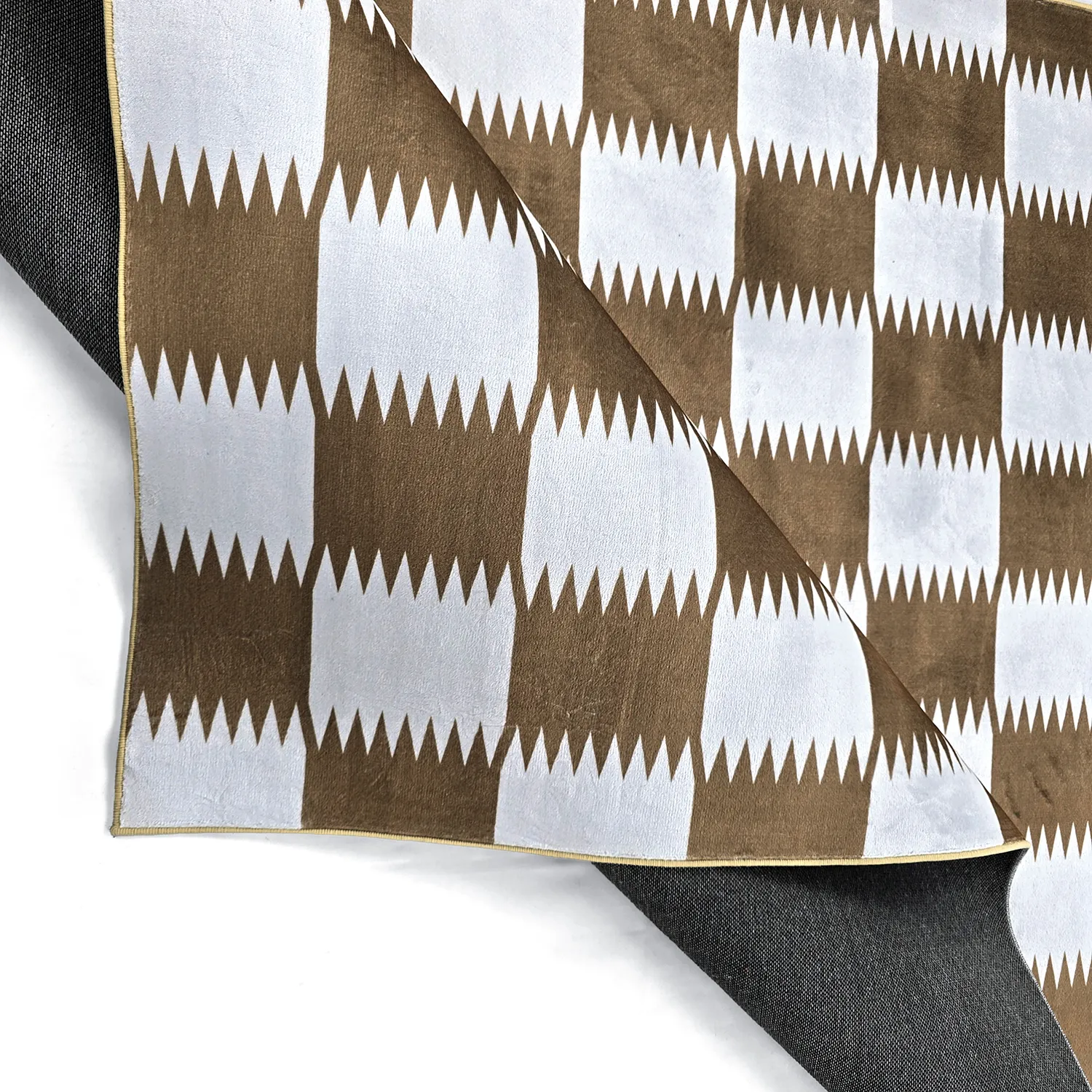 Alfombra Wilton - Gobi (marrón/blanco)
