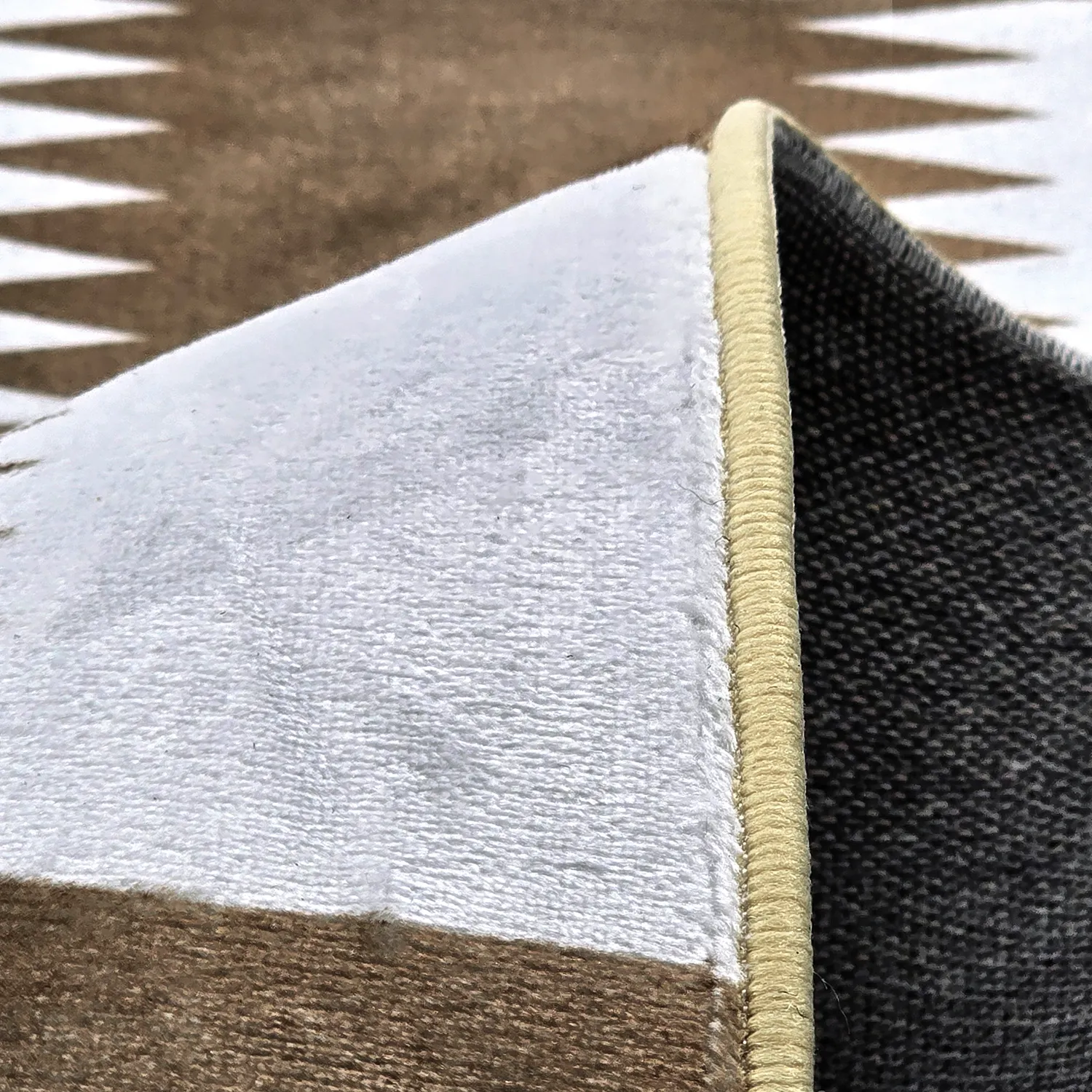 Alfombra Wilton - Gobi (marrón/blanco)