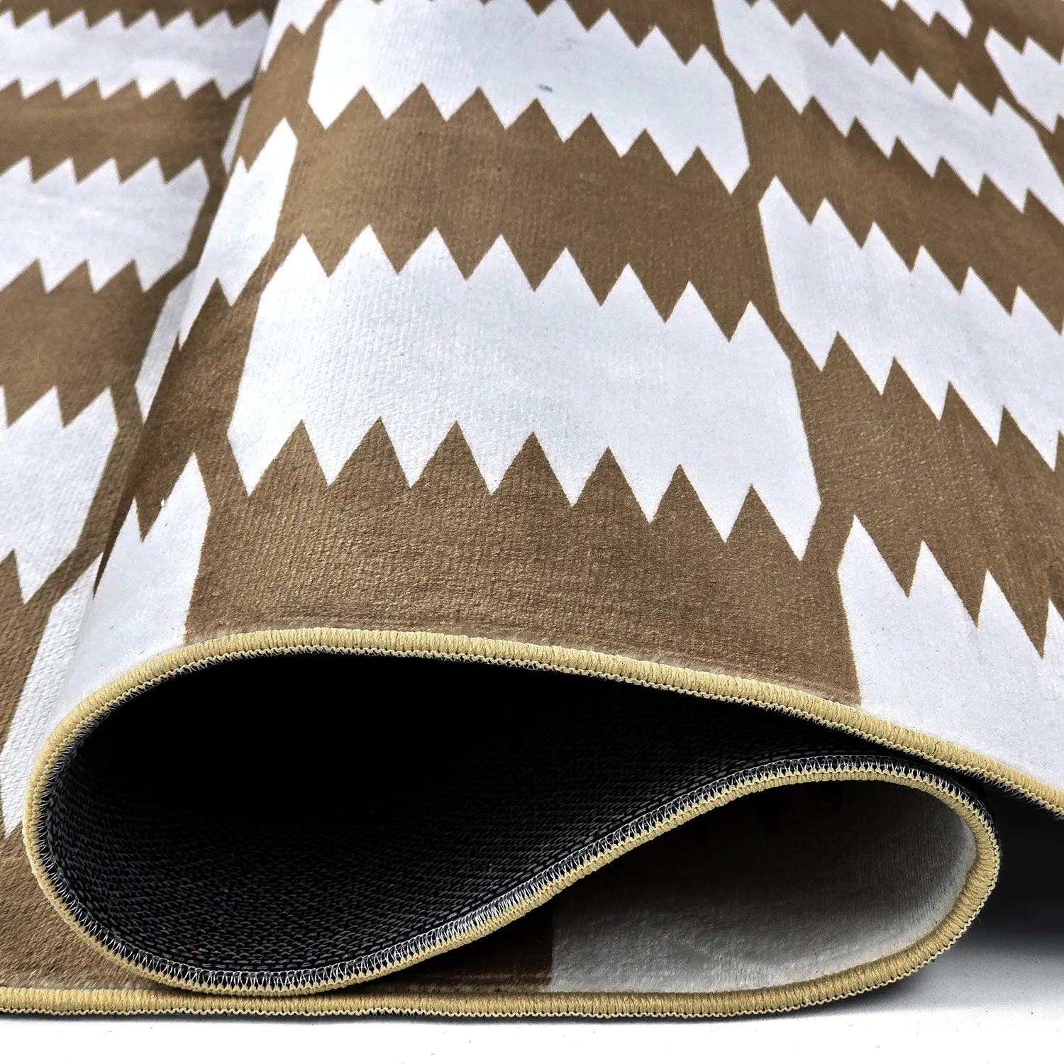 Alfombra Wilton - Gobi (marrón/blanco)
