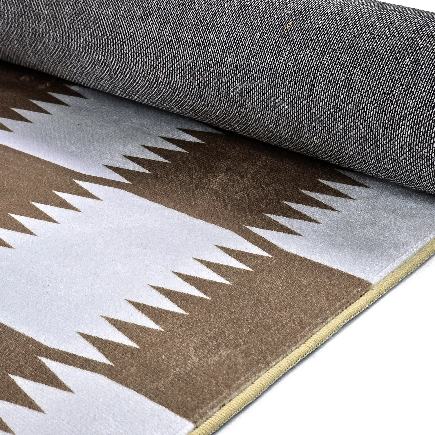 Alfombra Wilton - Gobi (marrón/blanco)
