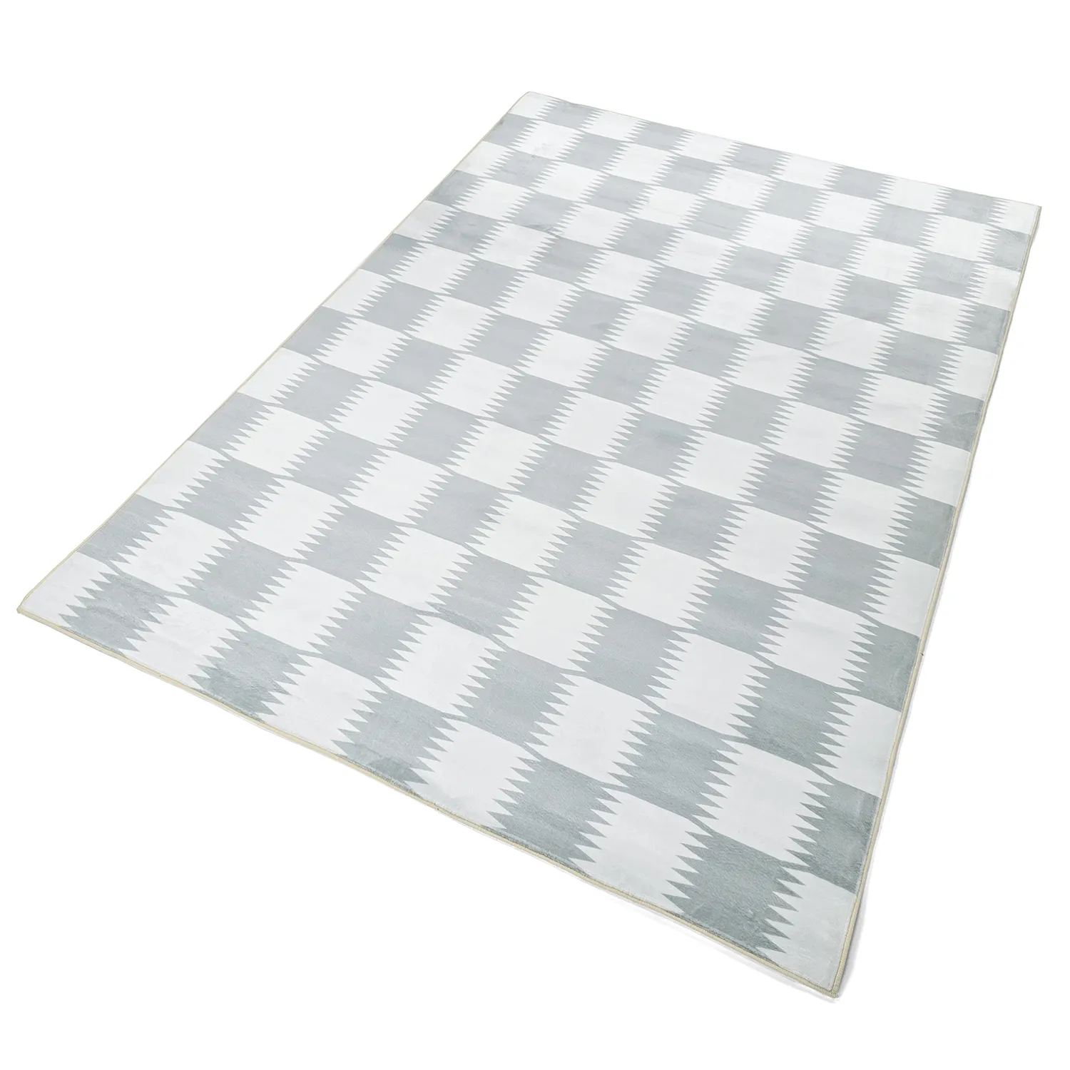 Alfombra Wilton - Gobi (gris/blanco)