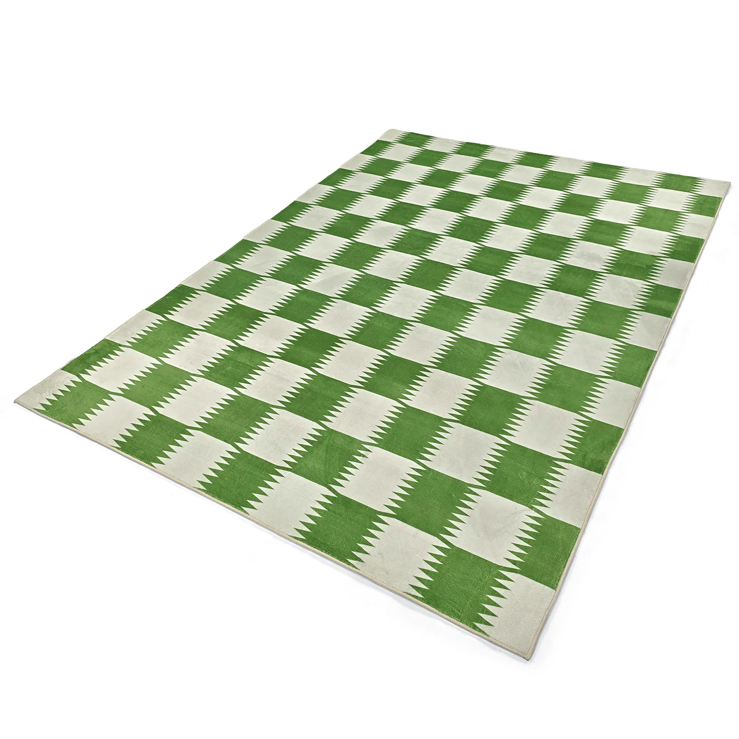 Alfombra Wilton - Gobi (verde/blanco)