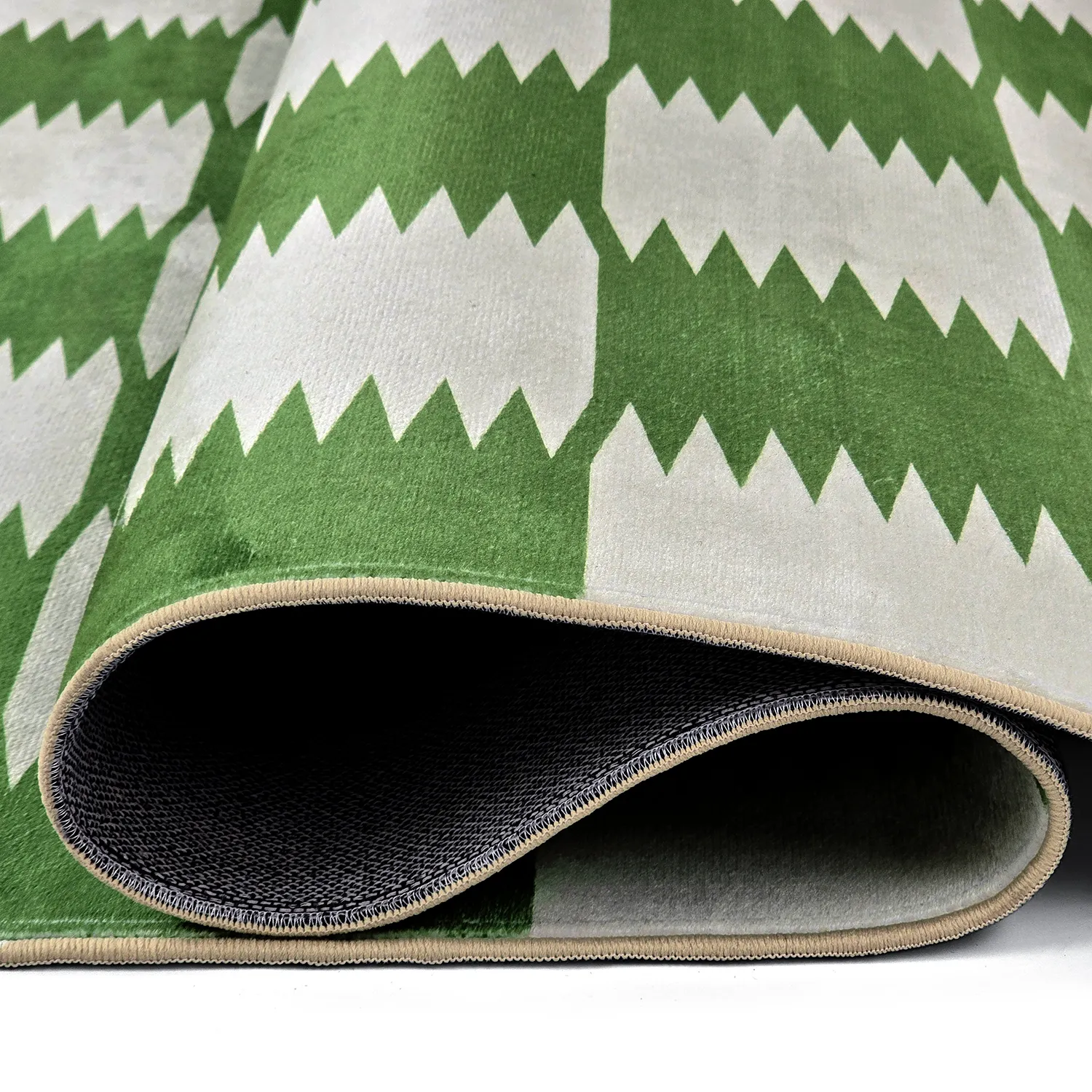 Alfombra Wilton - Gobi (verde/blanco)