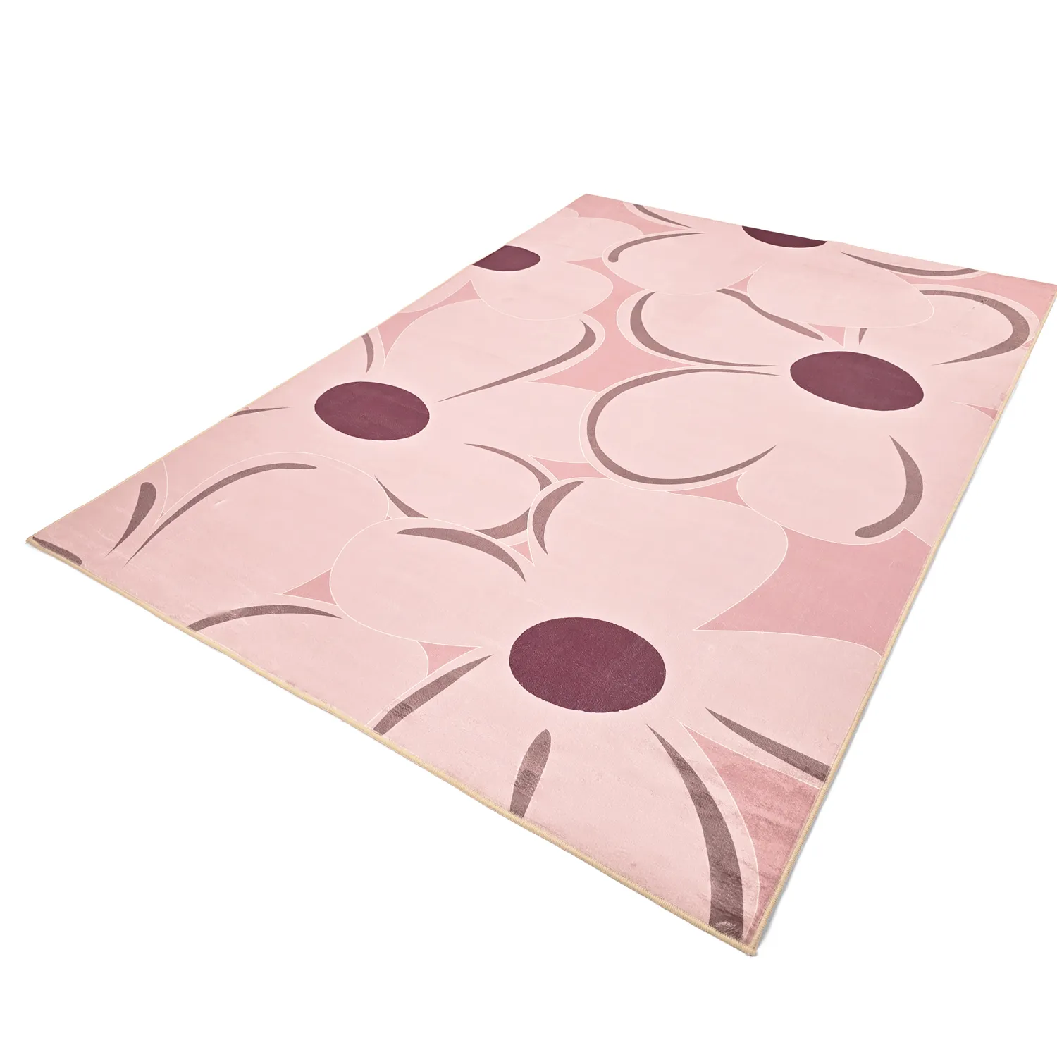 Alfombra Wilton - Honfleur (rosa/multicolor)