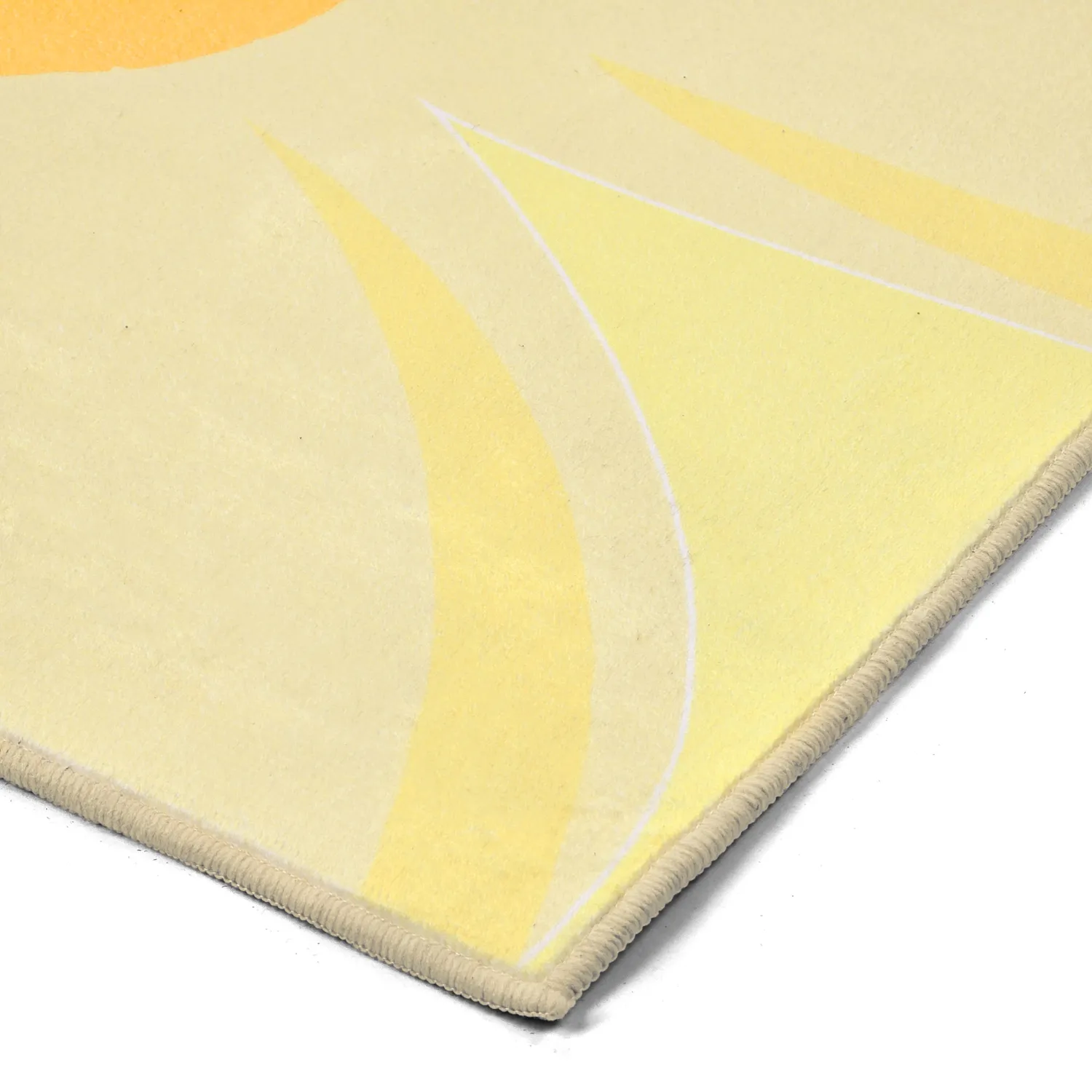 Alfombra Wilton - Honfleur (amarillo/multicolor)