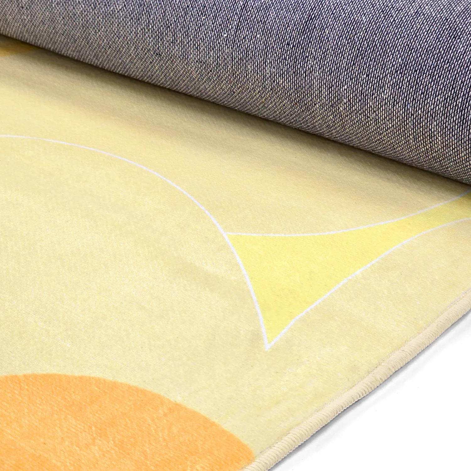 Alfombra Wilton - Honfleur (amarillo/multicolor)