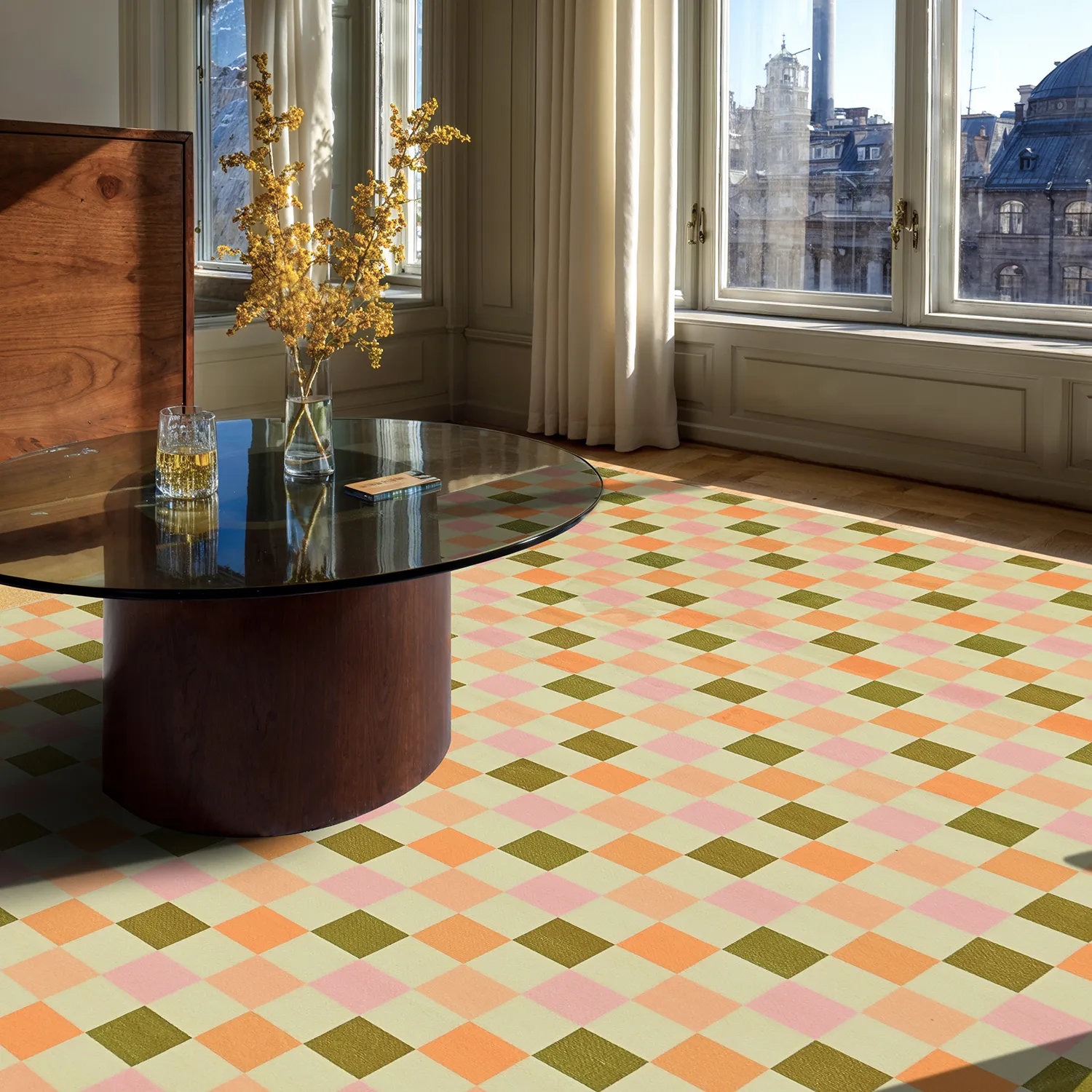 Alfombra Wilton - Iola (beige/multicolor)
