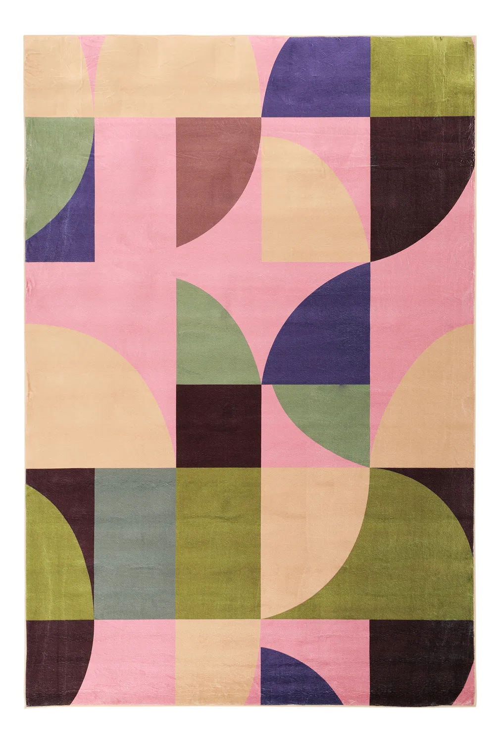 Alfombra Wilton - Kalami (rosa/multicolor)