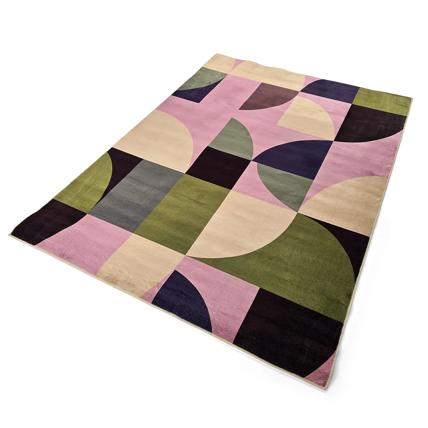 Alfombra Wilton - Kalami (rosa/multicolor)