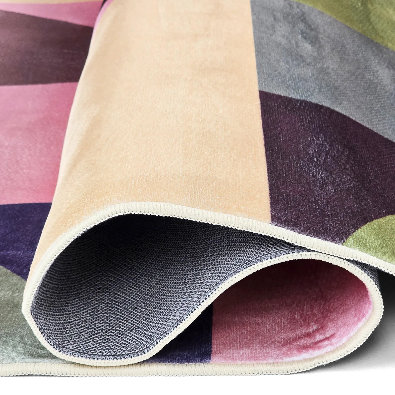 Alfombra Wilton - Kalami (rosa/multicolor)