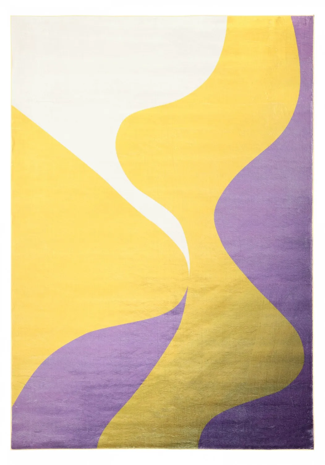 Alfombra Wilton - Leiden (amarillo/morado)