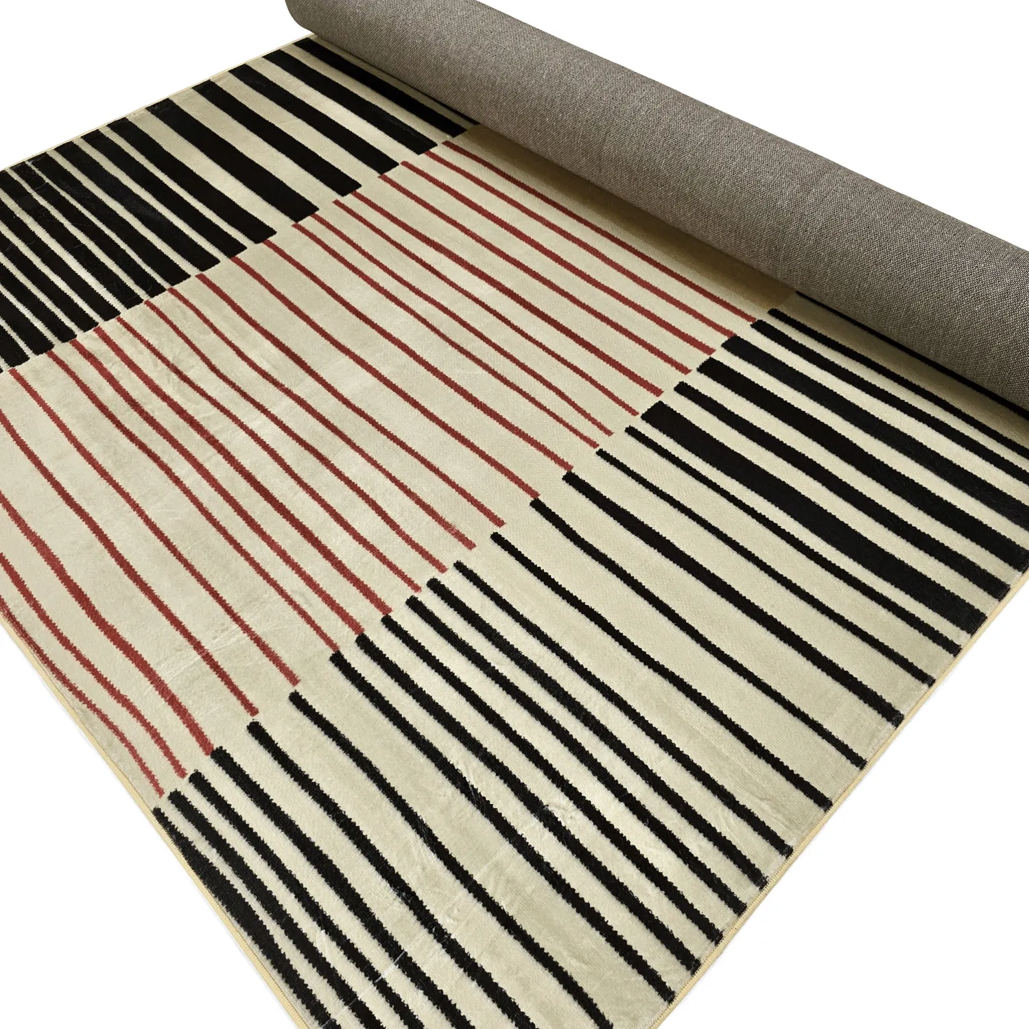 Alfombra Wilton - Lorne (rojo/multicolor)