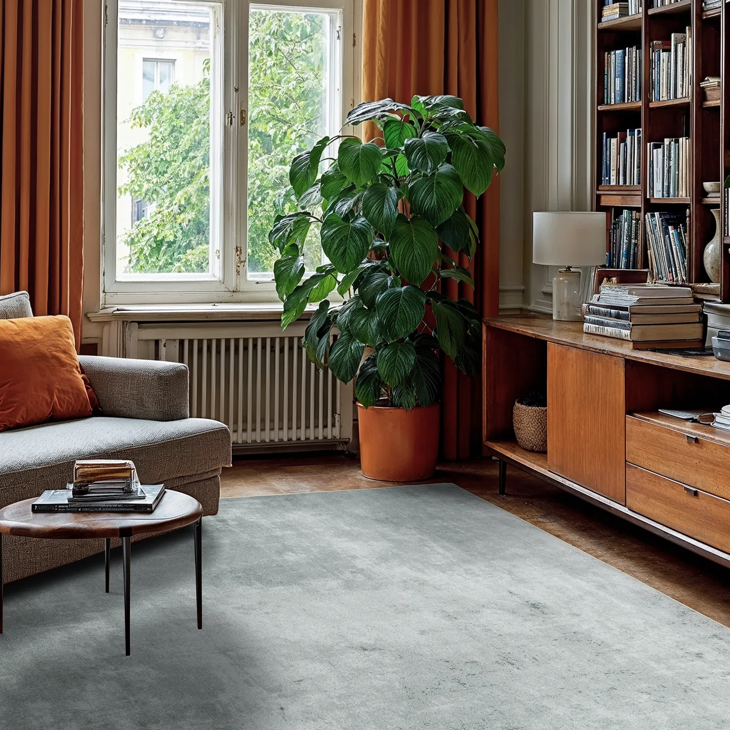 Alfombra Wilton - Lynton (gris)